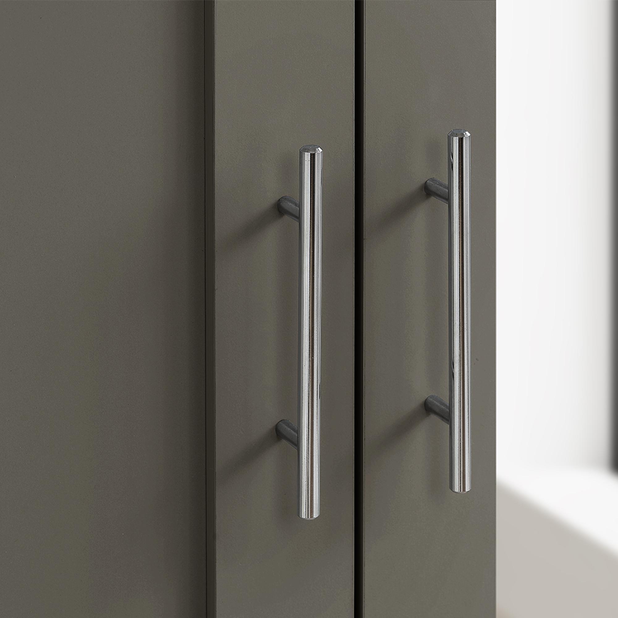 Highgate Wardrobe - 2 Door - Dark Grey Painted