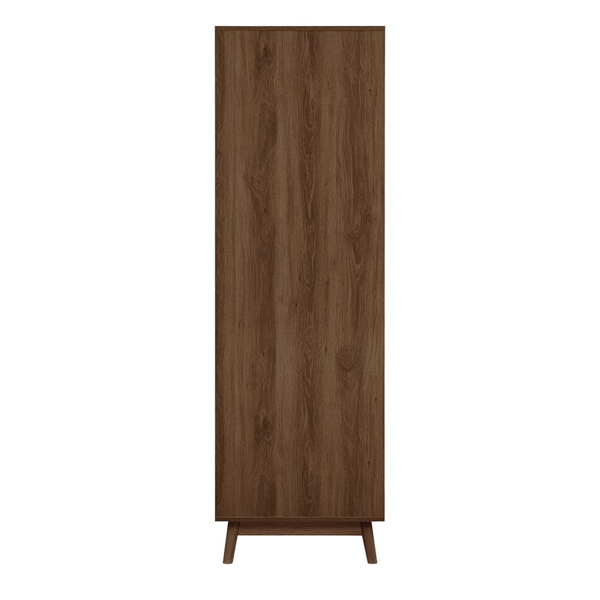 Herringford Mirror Wardrobe - 3 Door - Walnut