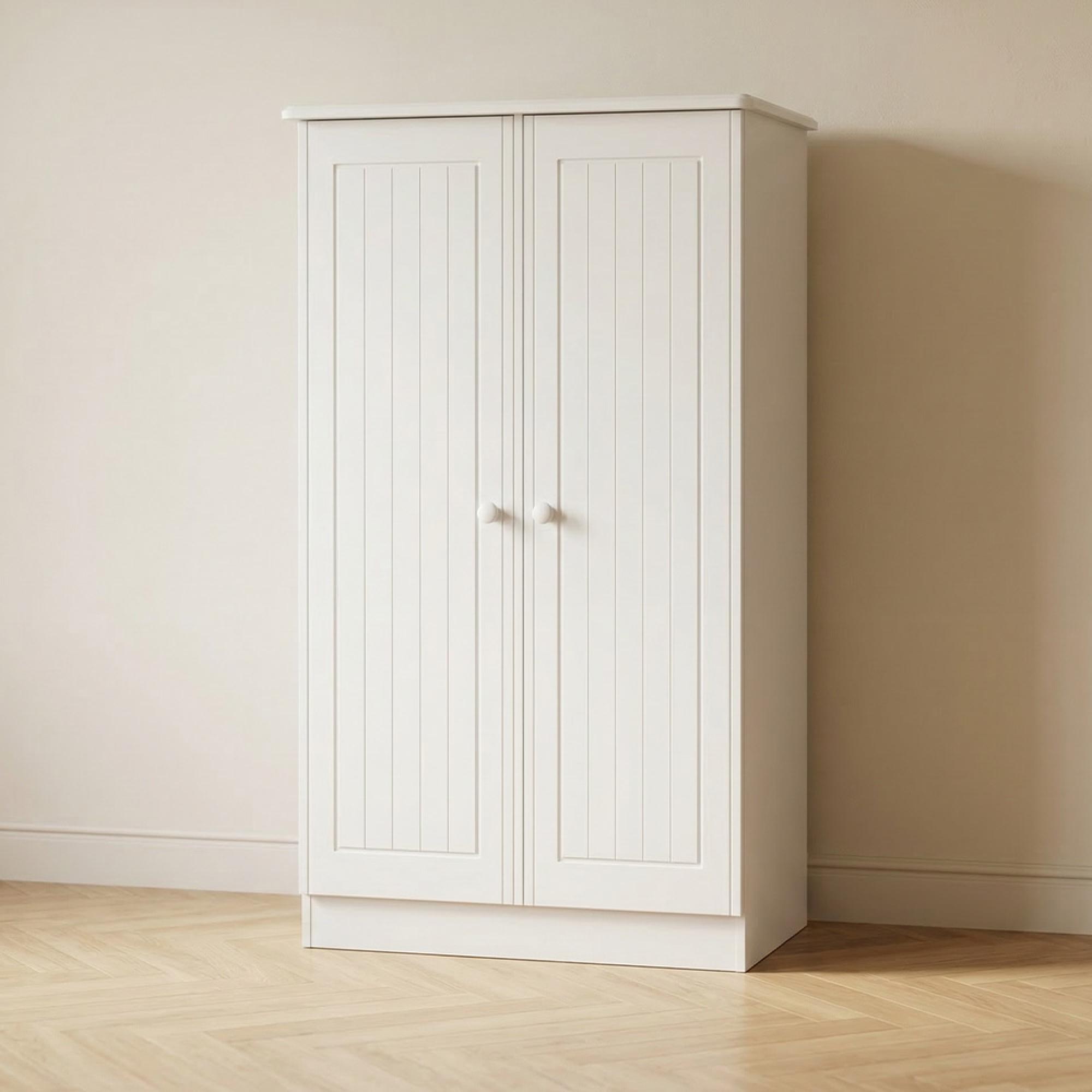 Warwick Wardrobe - Midi - White