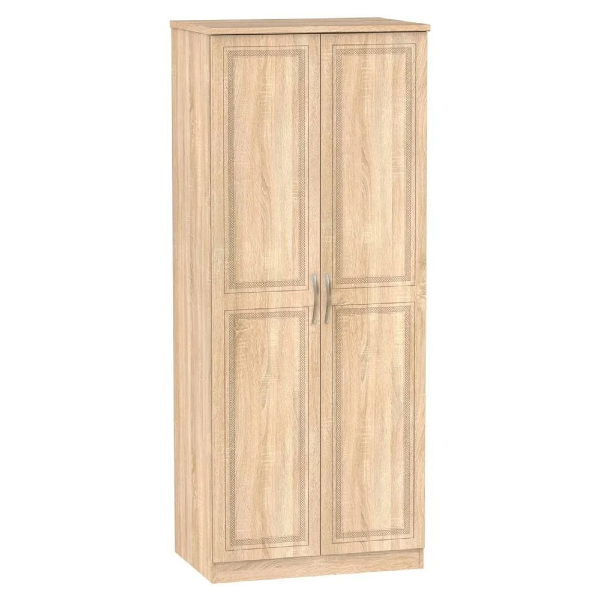 Dorset Wardrobe - 2 Door - Plain - Oak