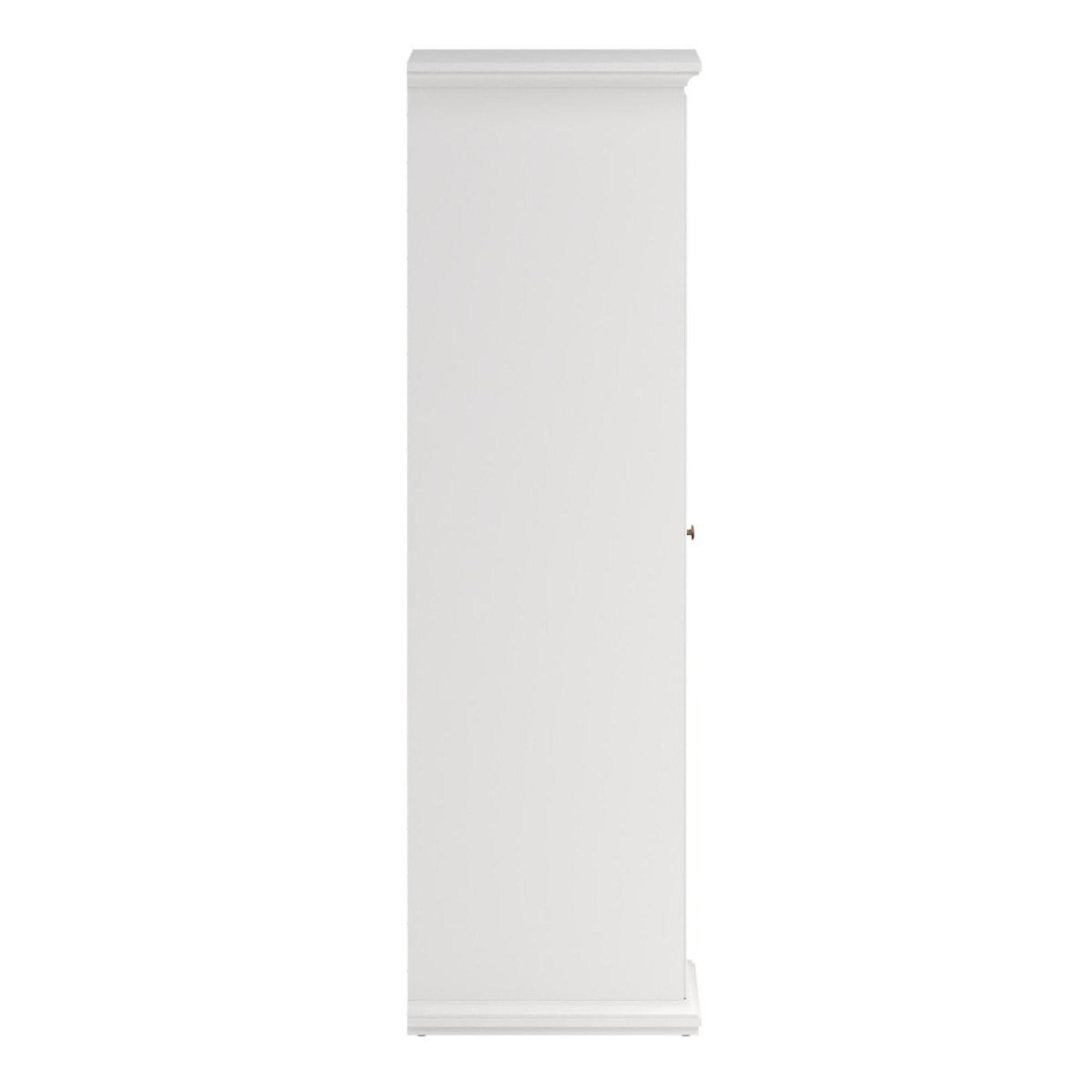 Paris Wardrobe - 2 Door - White