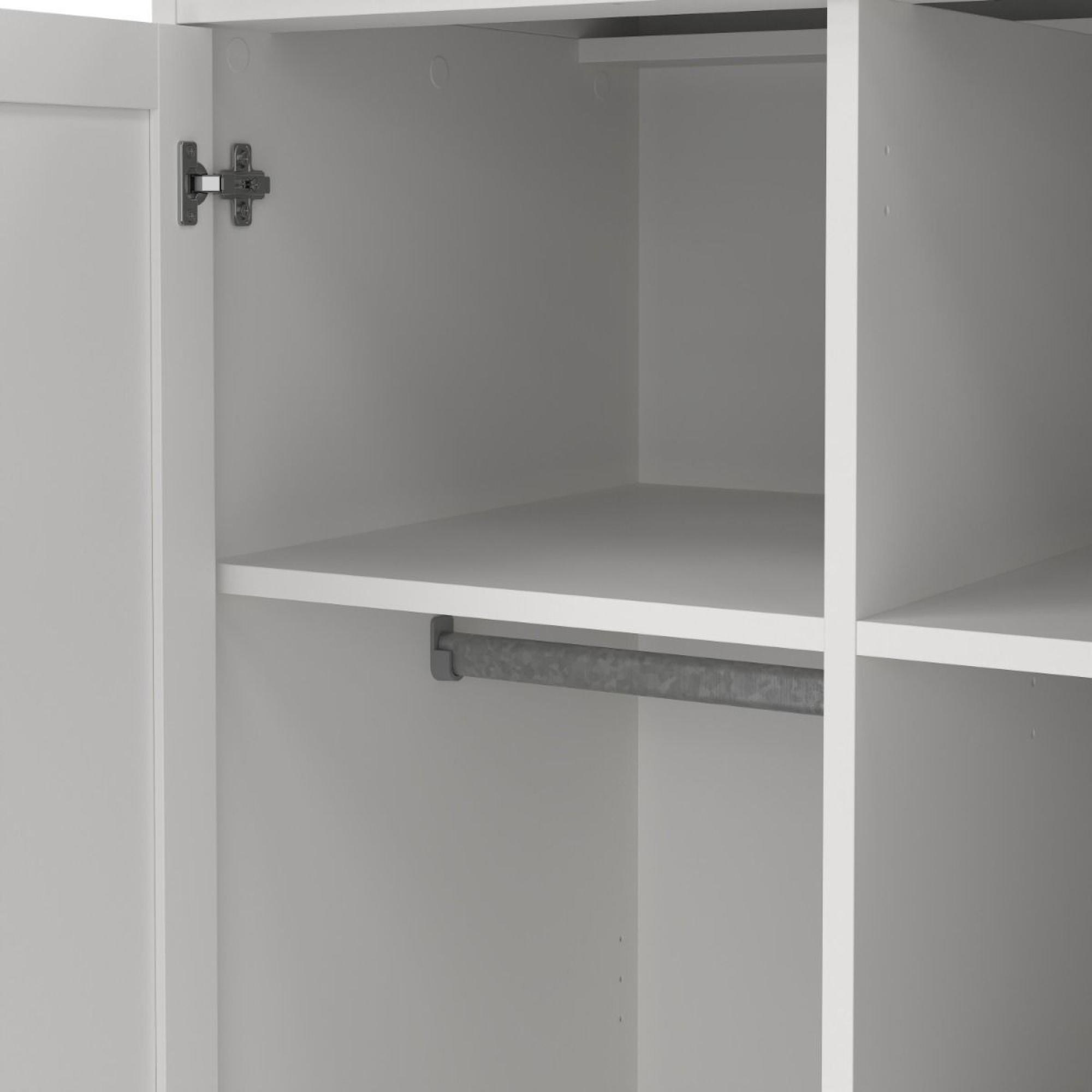 Paris Wardrobe - 2 Door - White