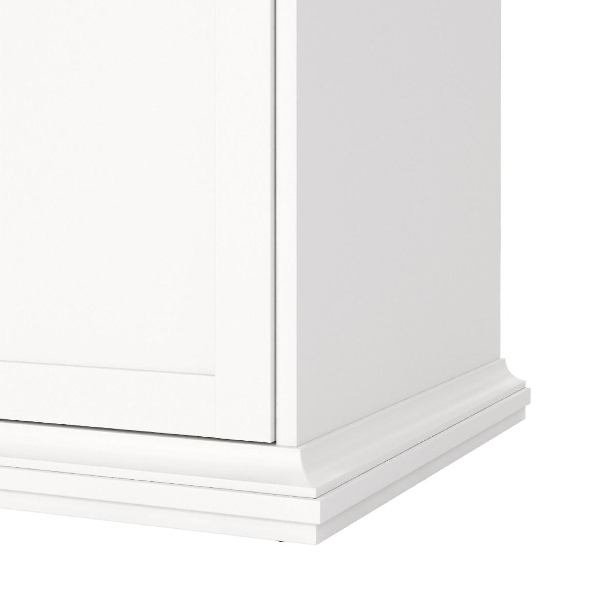 Paris Wardrobe - 2 Door - White