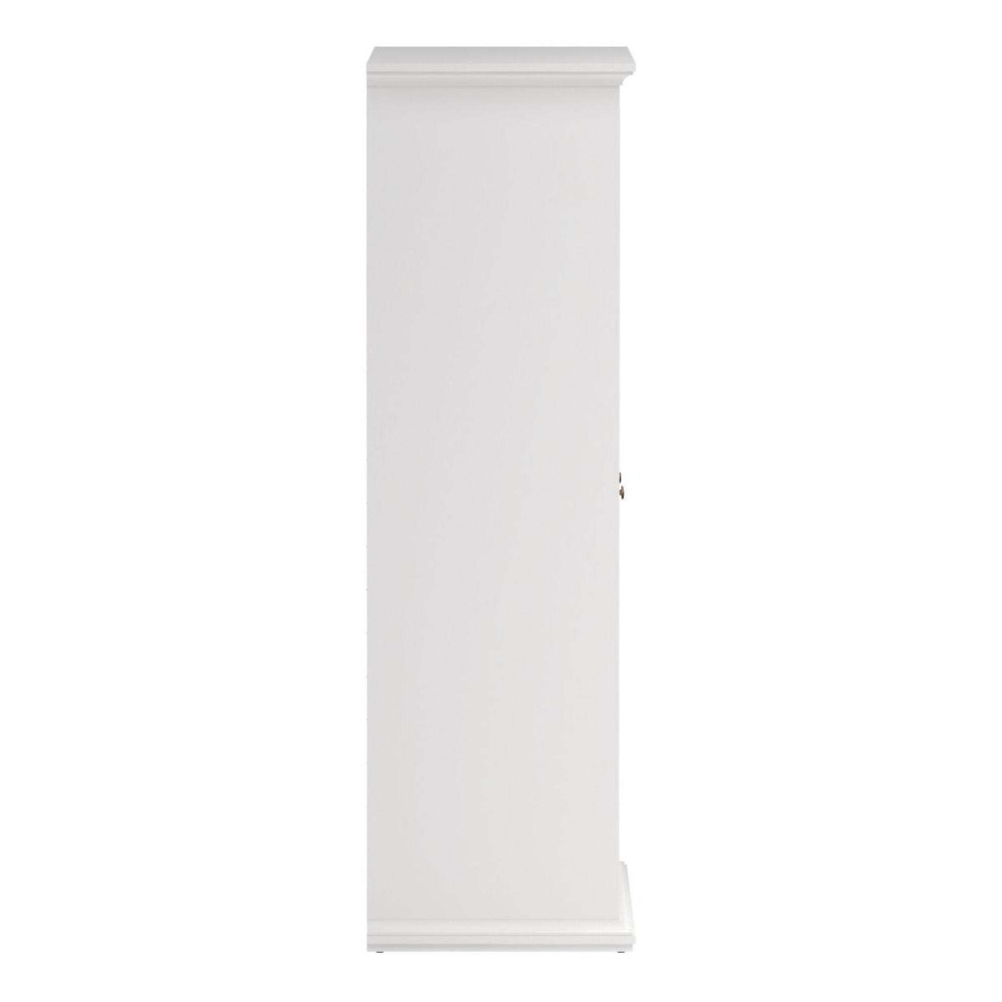 Paris Wardrobe - 3 Door - White