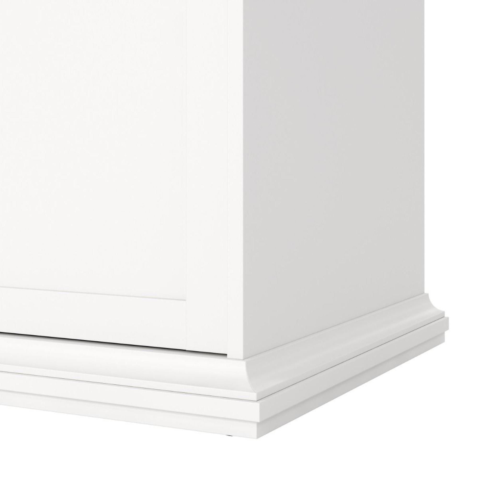 Paris Wardrobe - 3 Door - White