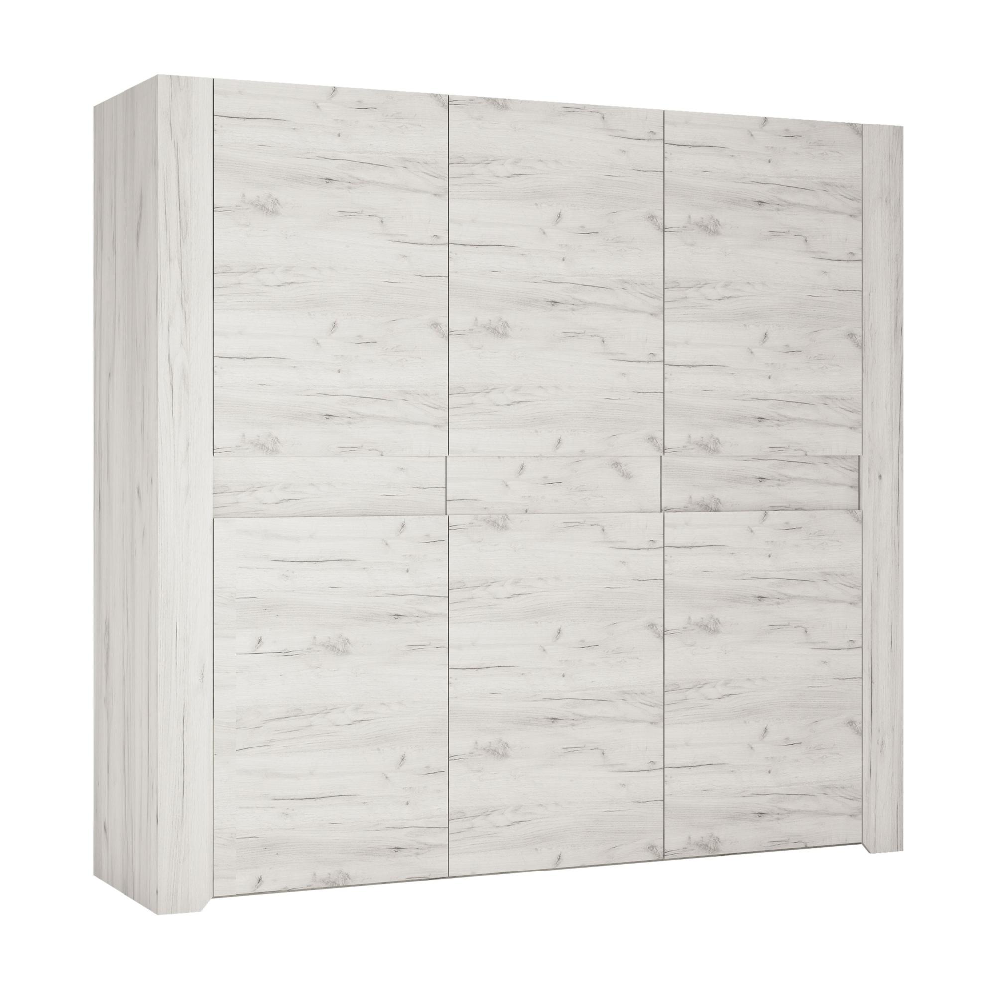 Angel Wardrobe - 3 Door - White