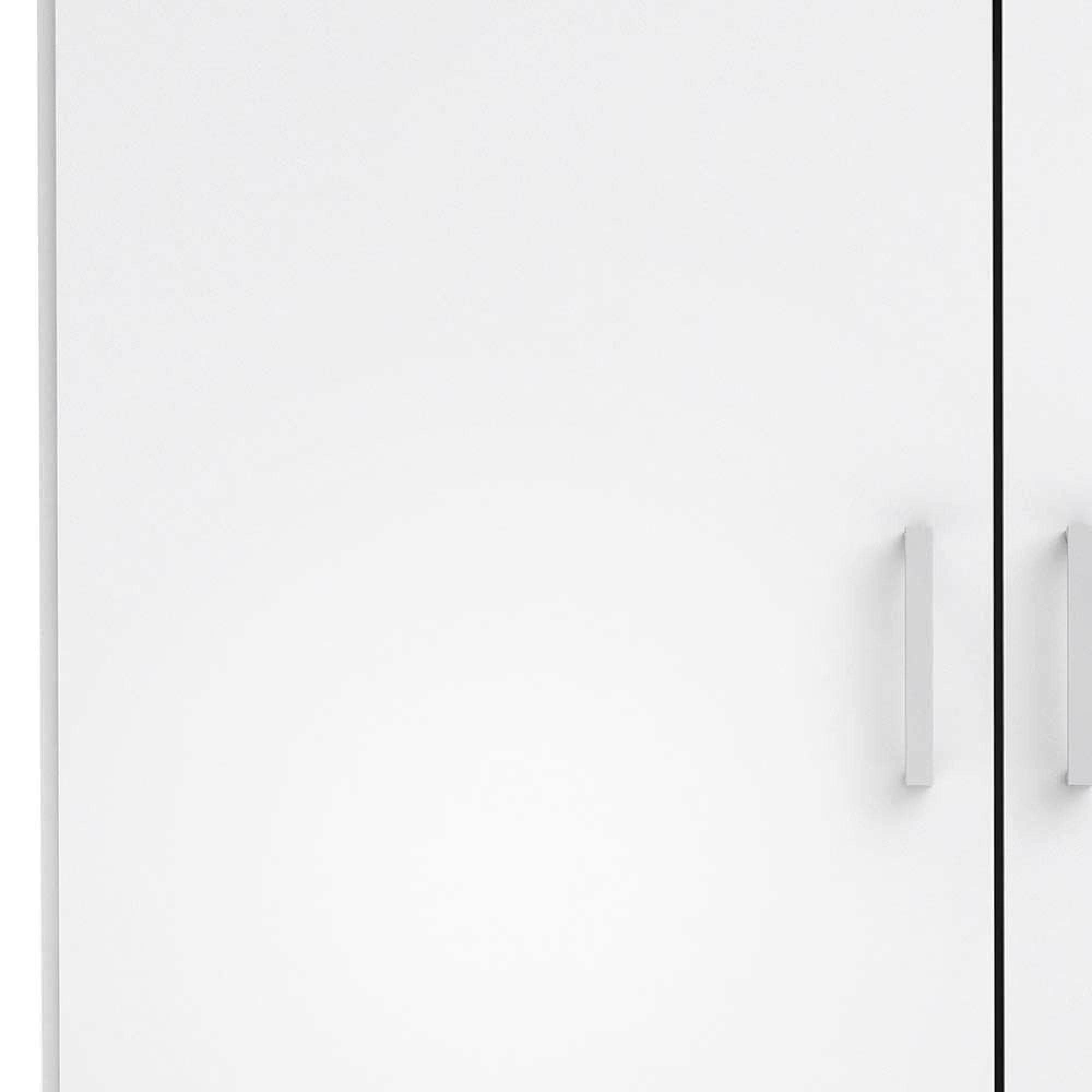 Space Wardrobe - 2 Door - White