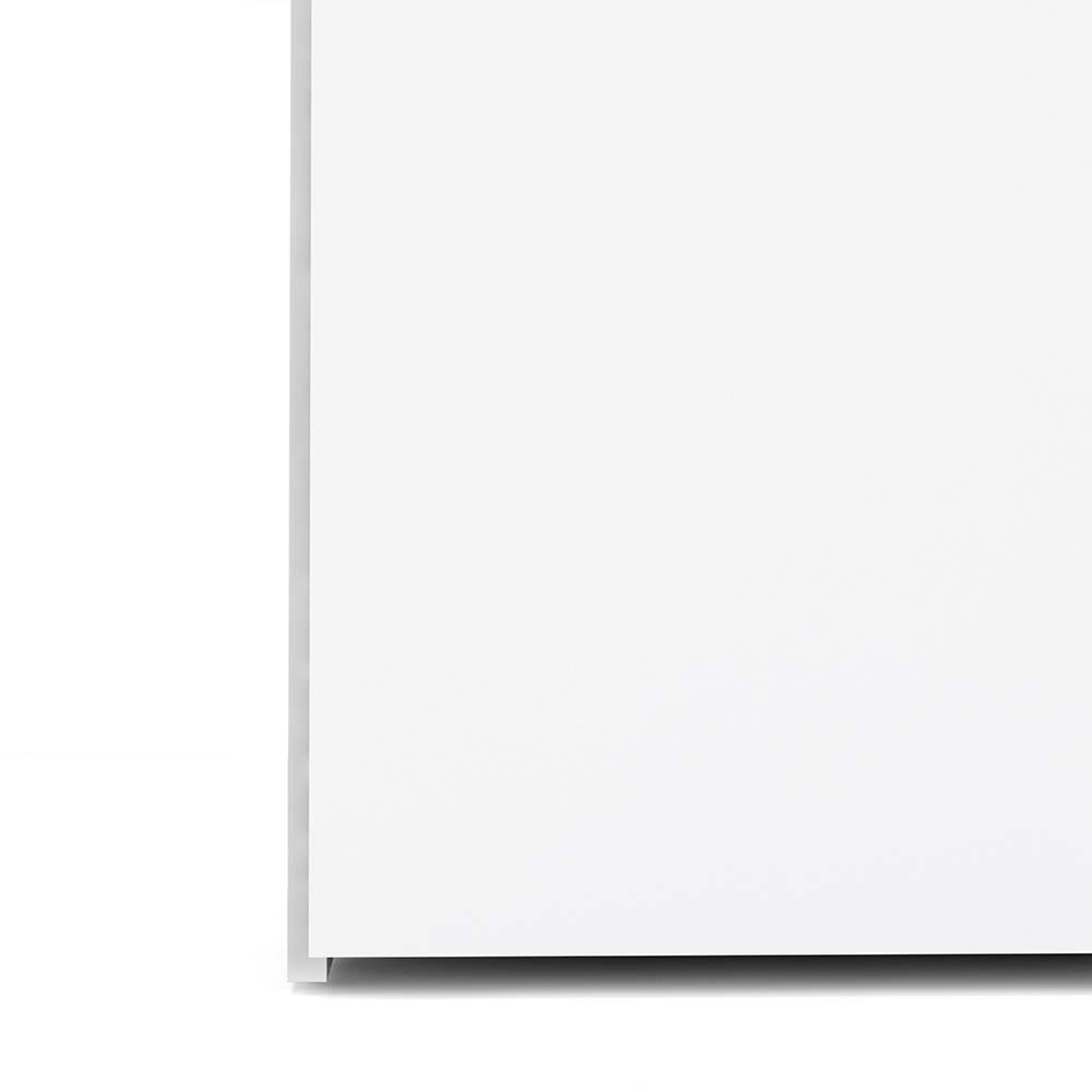 Space Wardrobe - 3 Door - 3 Drawer - White