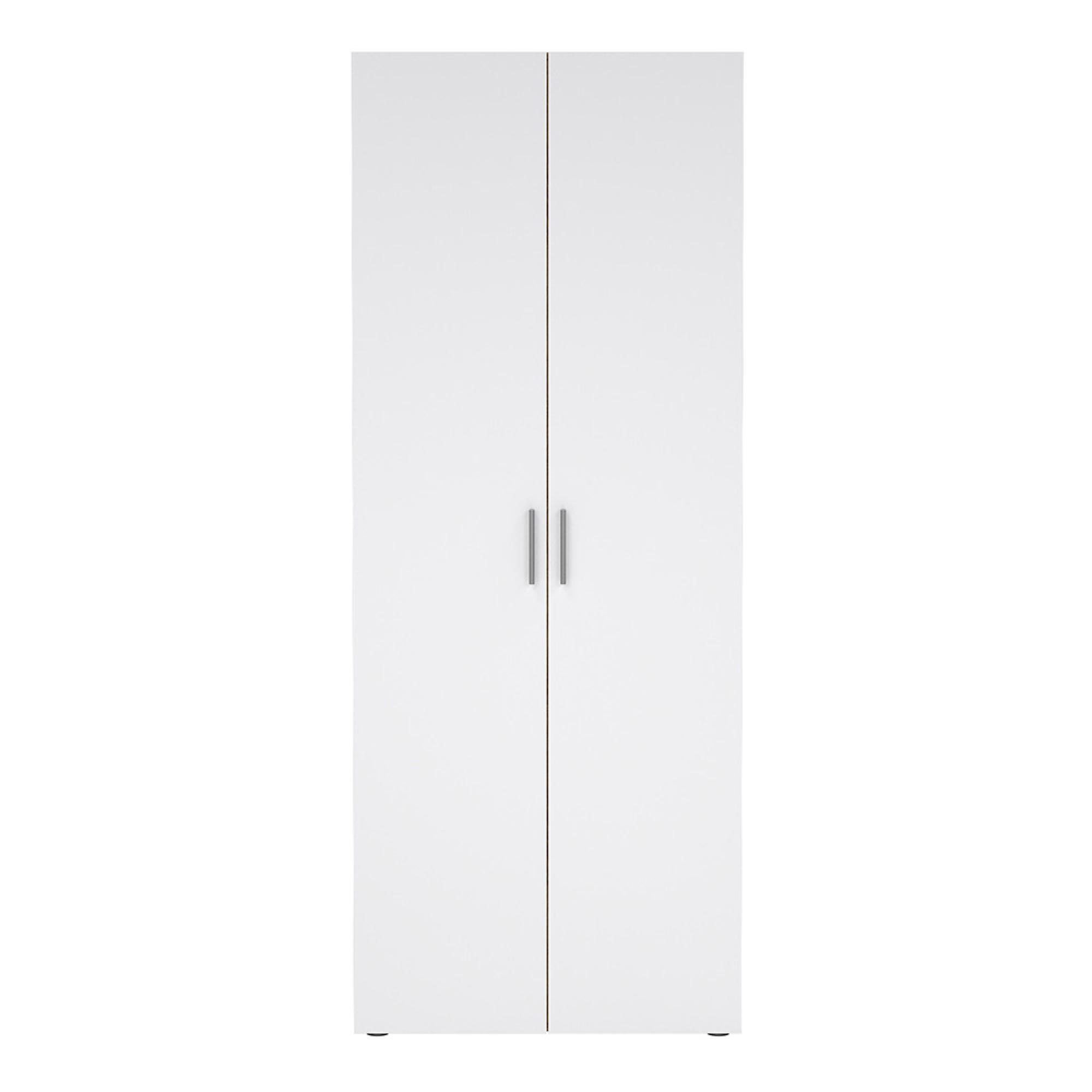 Pepe Wardrobe - 2 Door - Oak and White Gloss