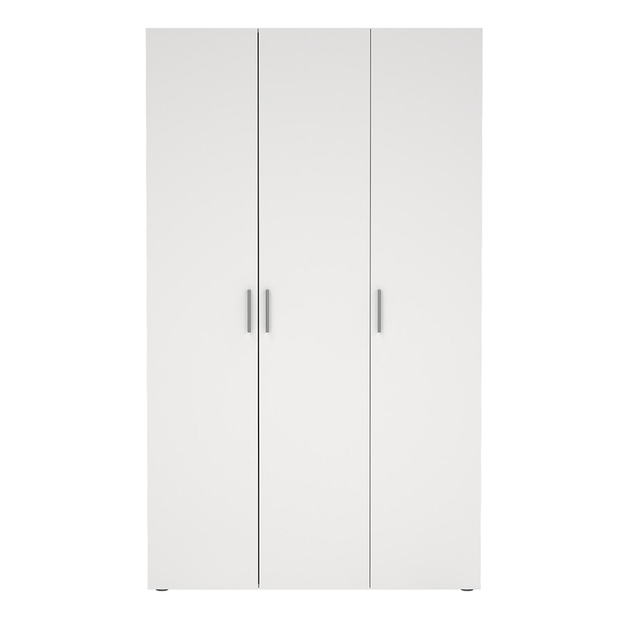 Pepe Wardrobe - 3 Door - White