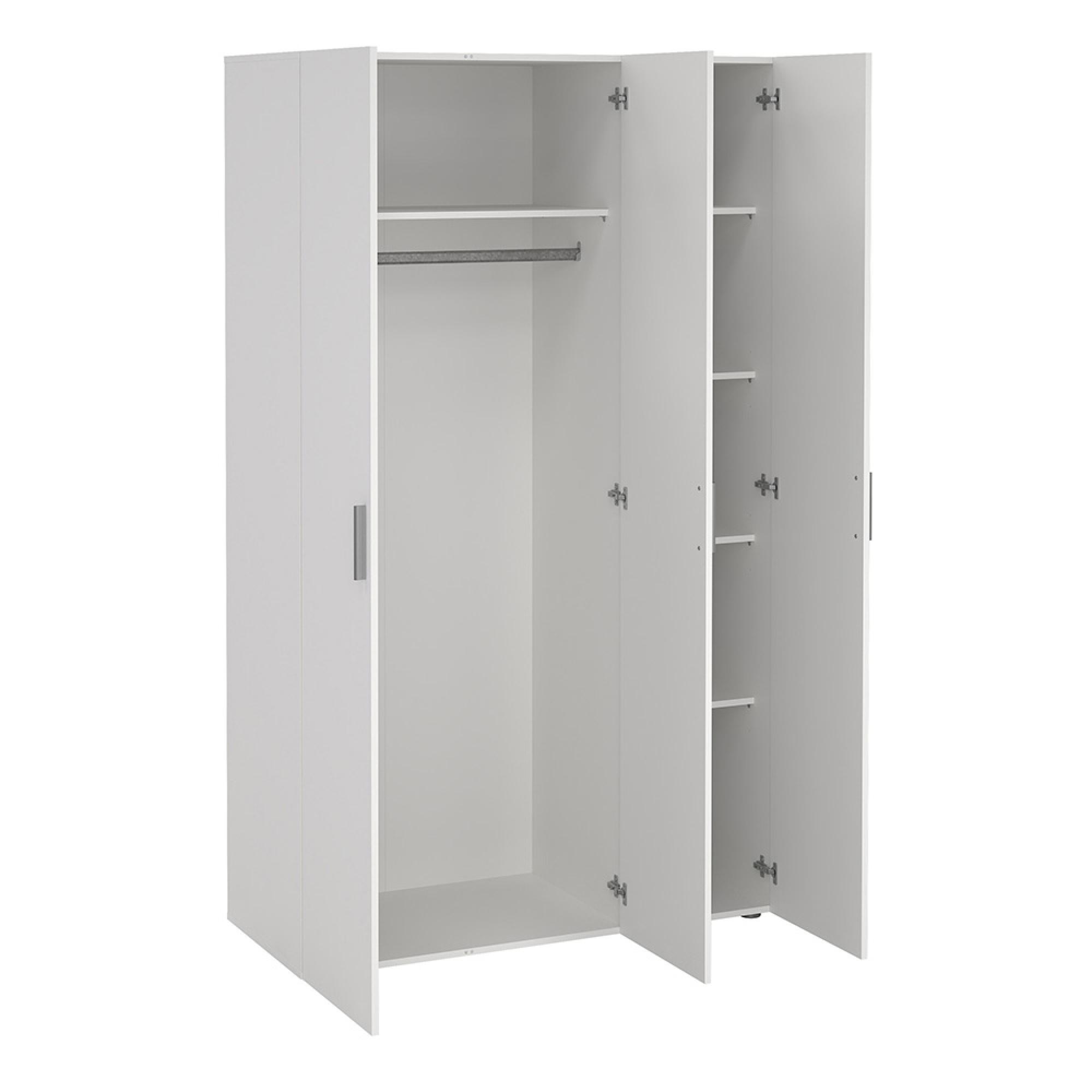 Pepe Wardrobe - 3 Door - White