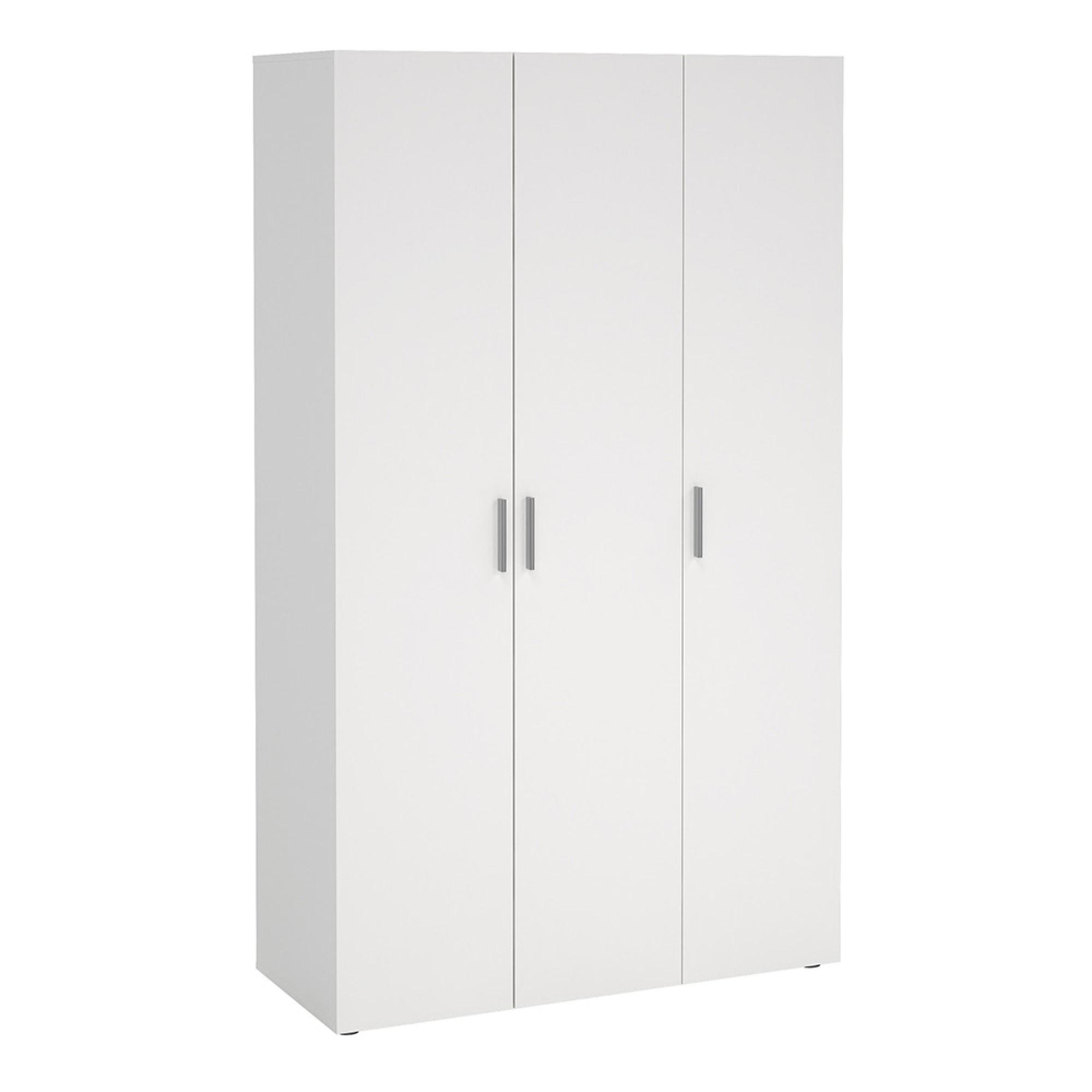 Pepe Wardrobe - 3 Door - White