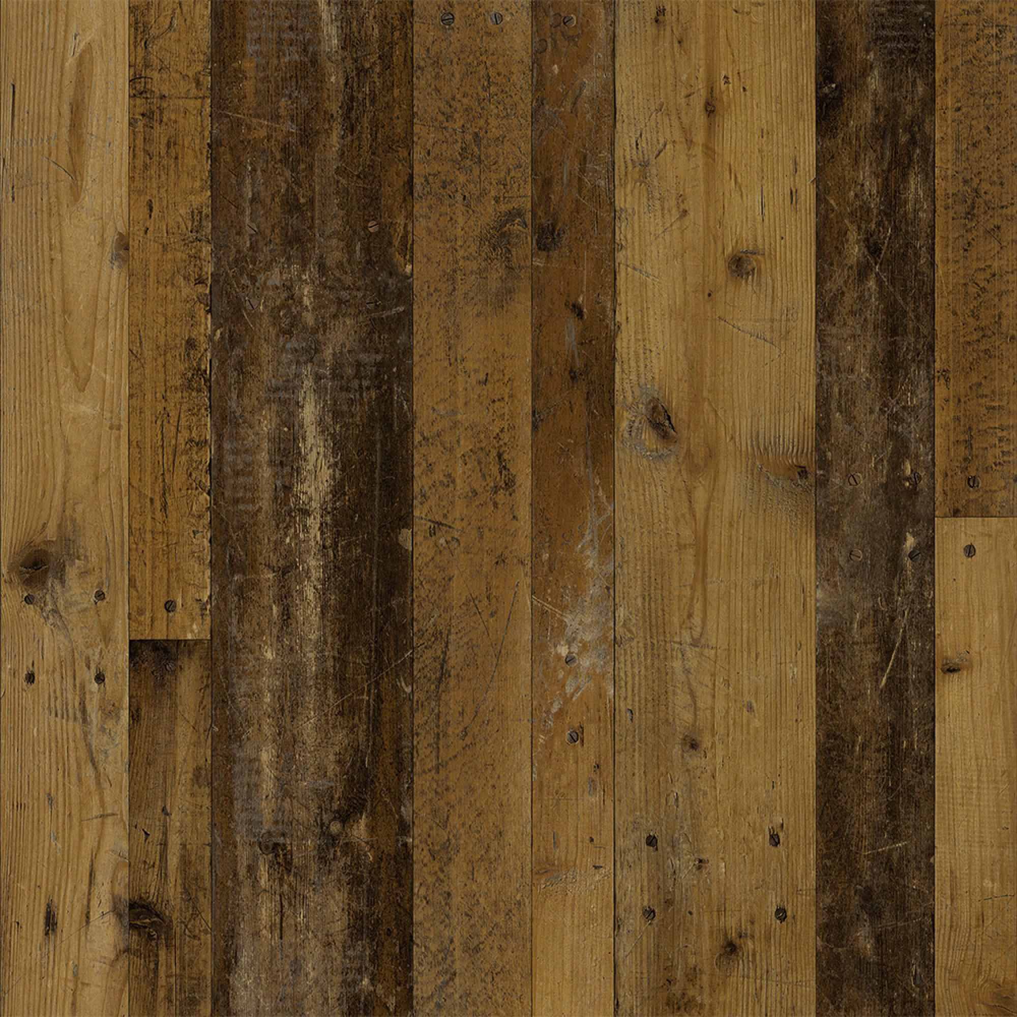 Brooklyn Wardrobe - 3 Door - 2 Drawer - Rustic