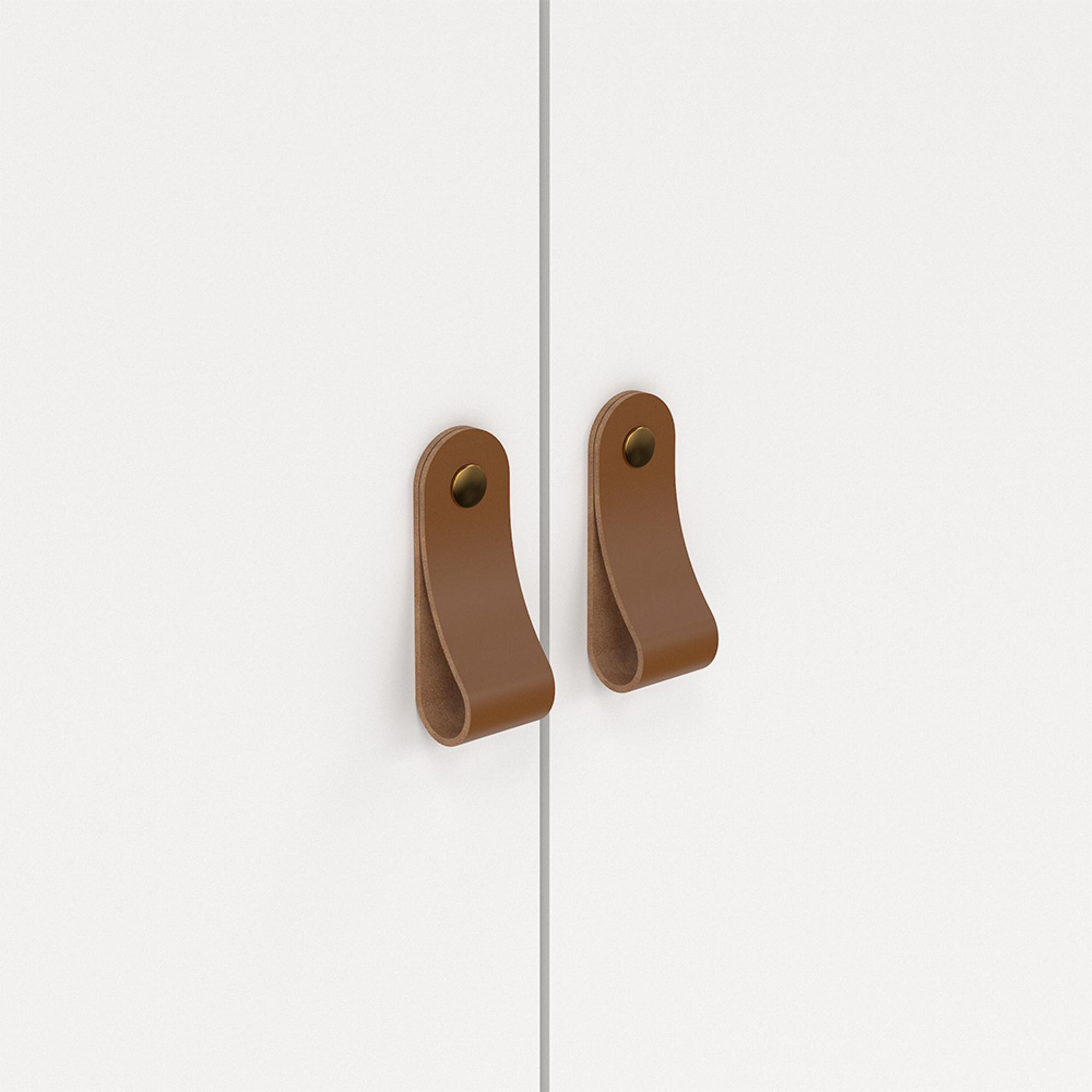 Barcelona Wardrobe - 2 Door - White