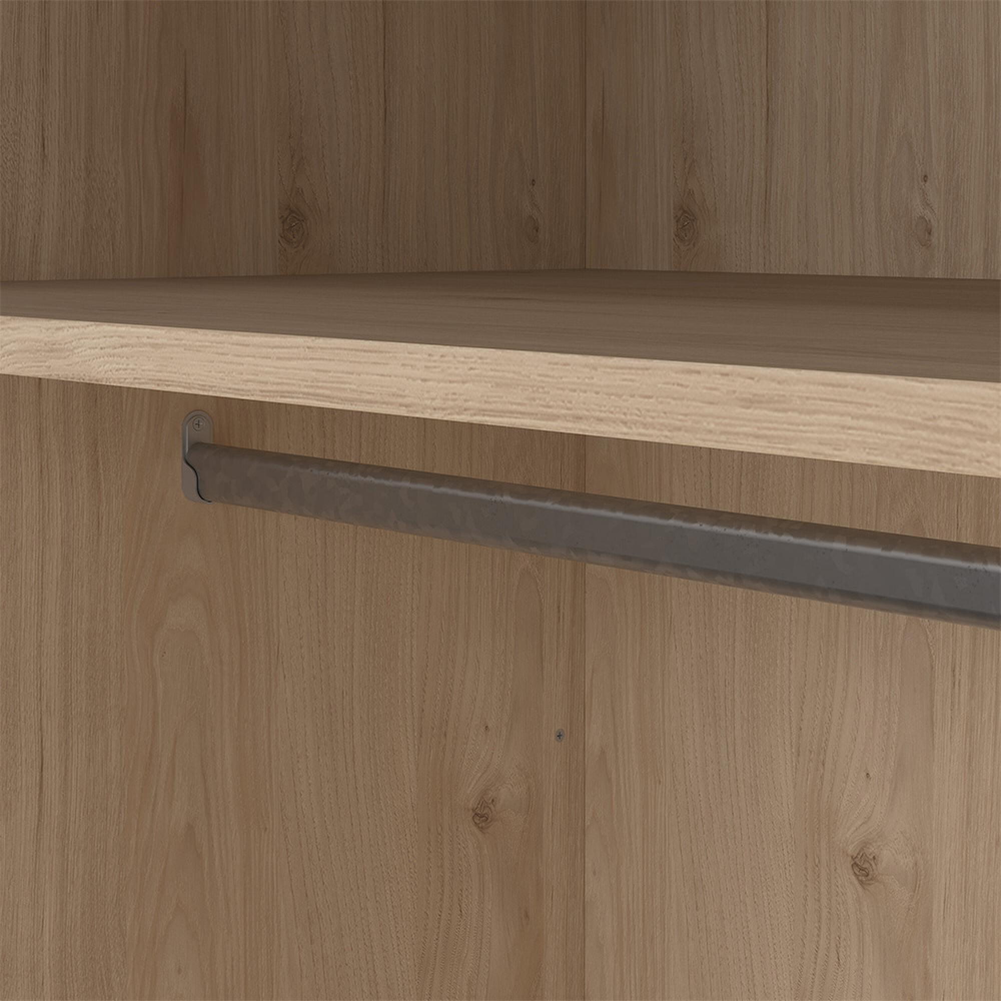 Barcelona Wardrobe - 3 Door - Jackson Hickory Oak