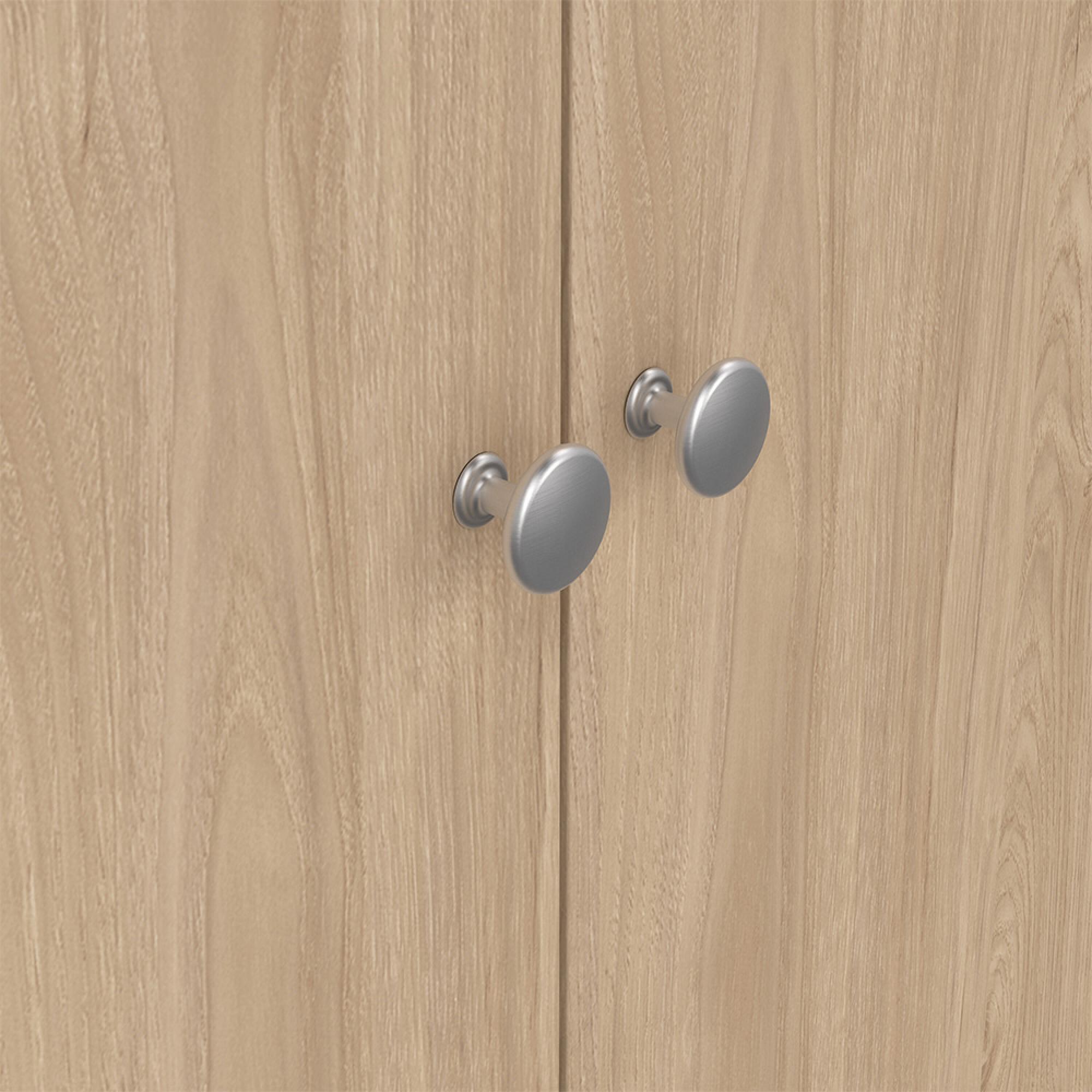 Madrid Wardrobe - 3 Door - Jackson Hickory Oak