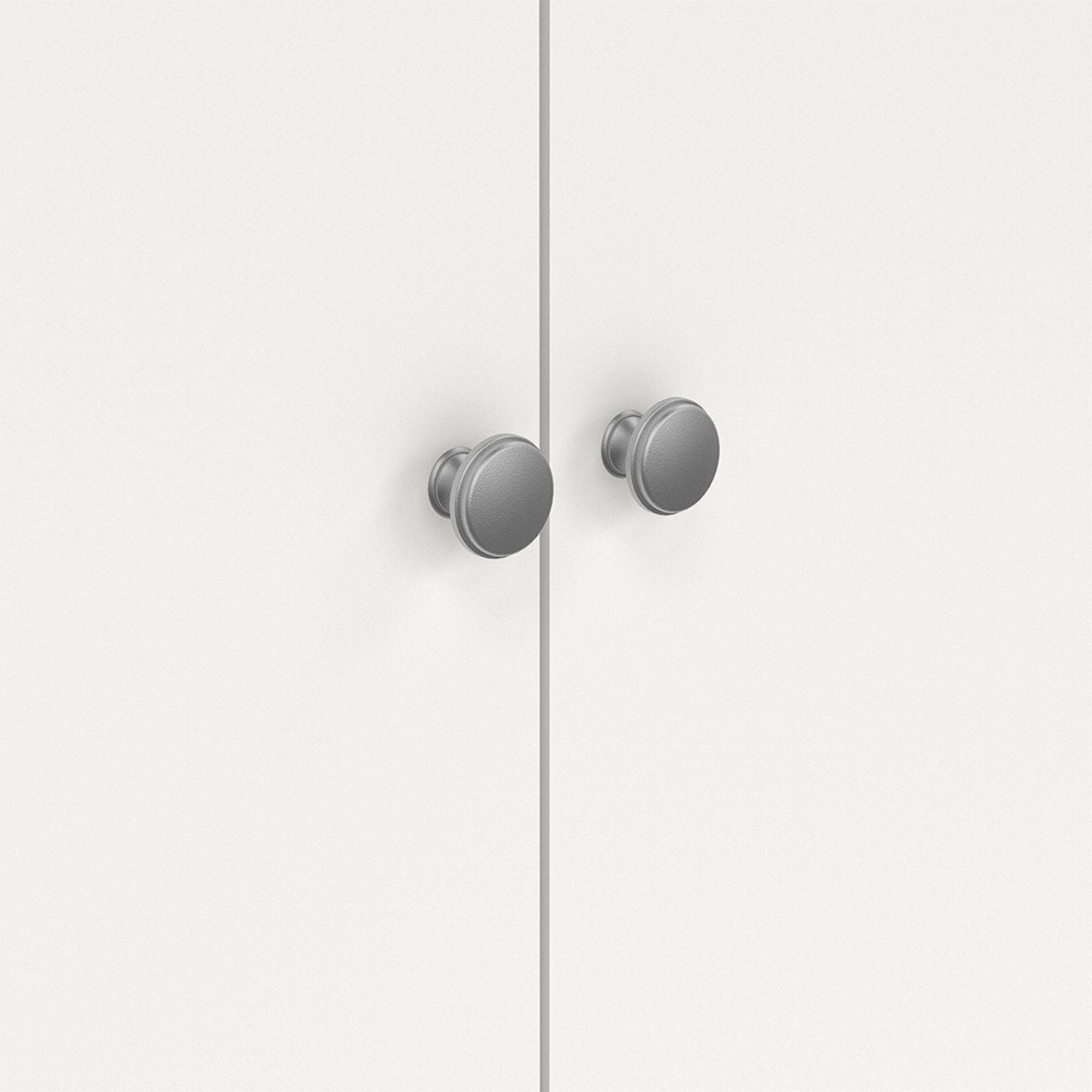 Madrid Wardrobe - 2 Door - White