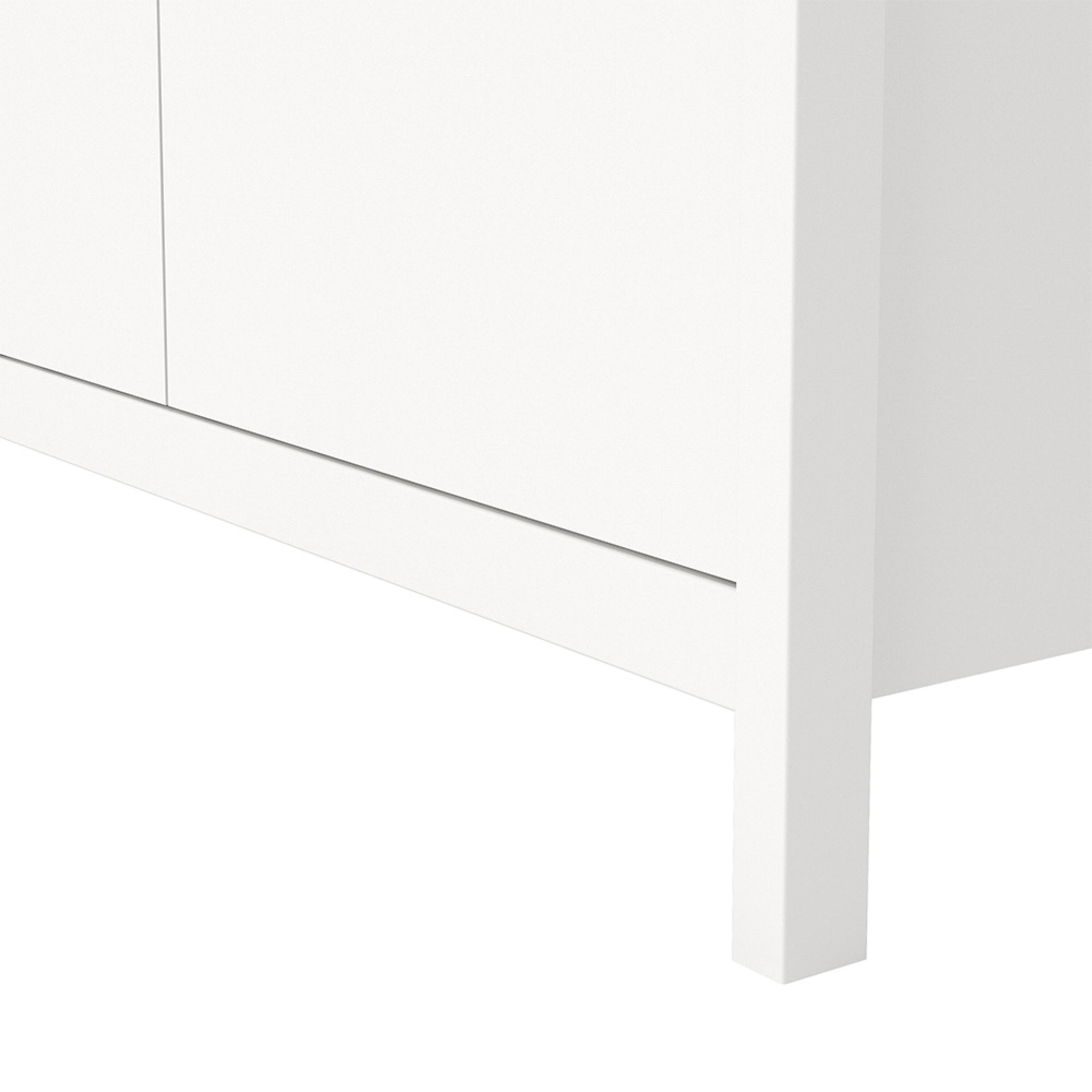 Madrid Wardrobe - 2 Door - White