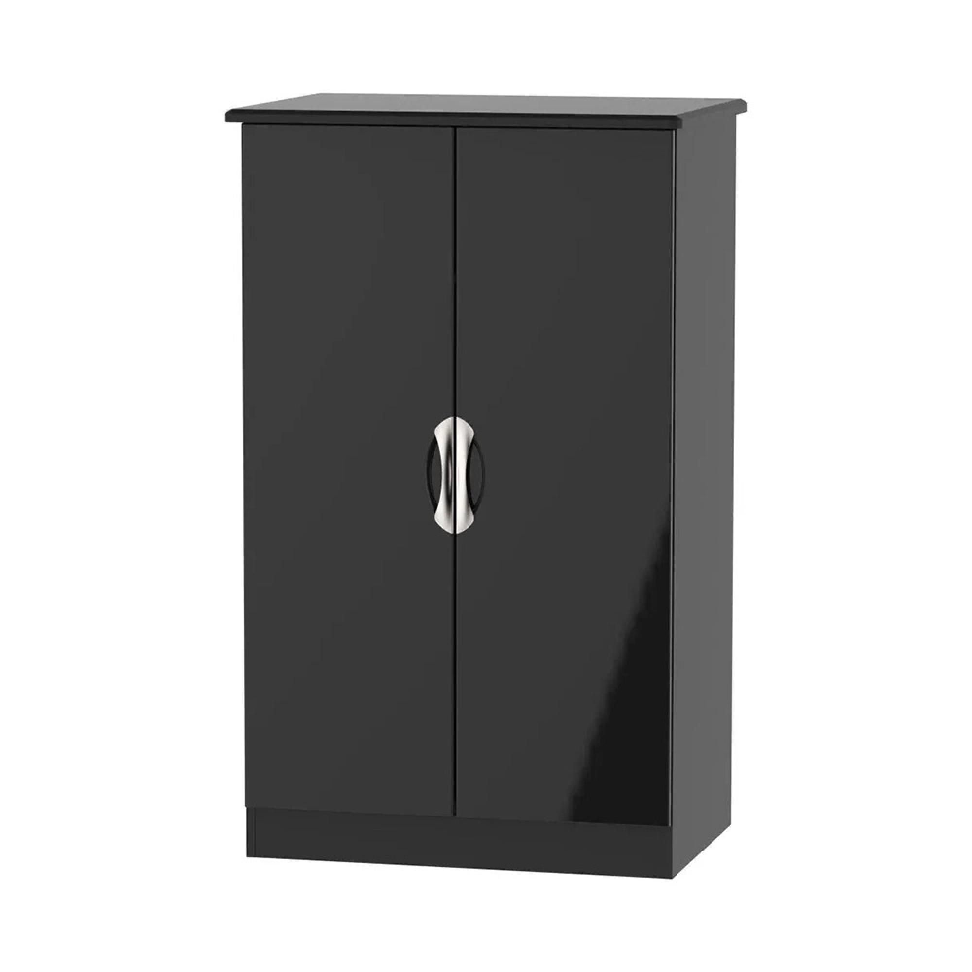 Camden Wardrobe - Midi - Black Gloss