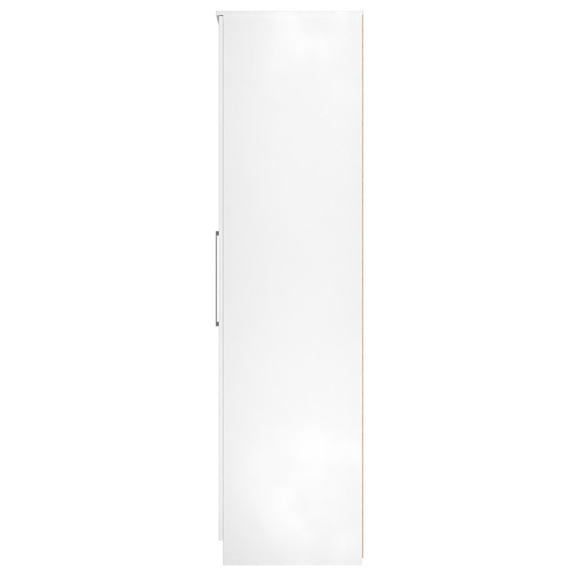 Worcester Wardrobe - 3 Door - 1 Mirror - Tall - Triple - White