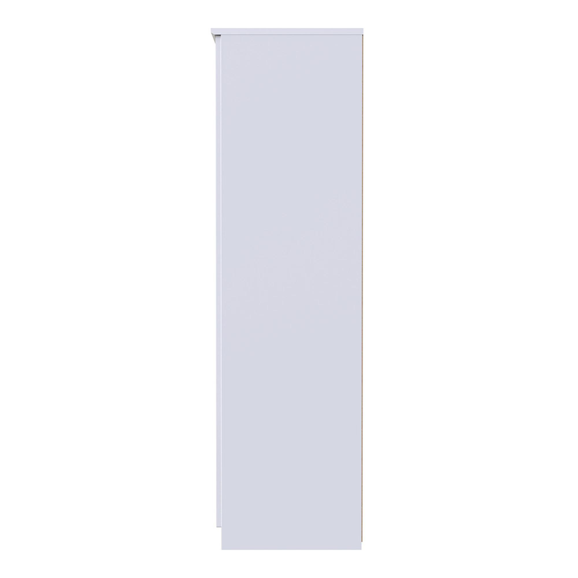 Camden Wardrobe - 2 Door - Plain - White Gloss