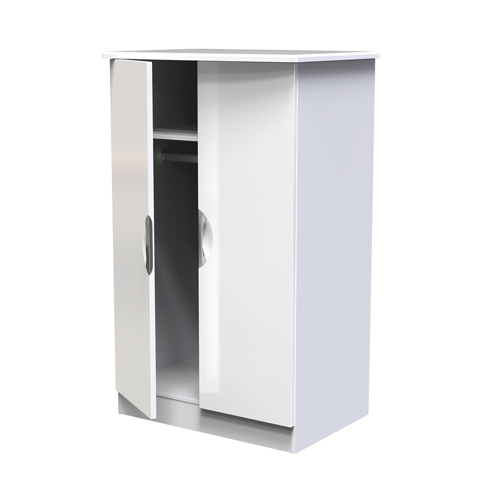 Camden Wardrobe - Midi - White Gloss