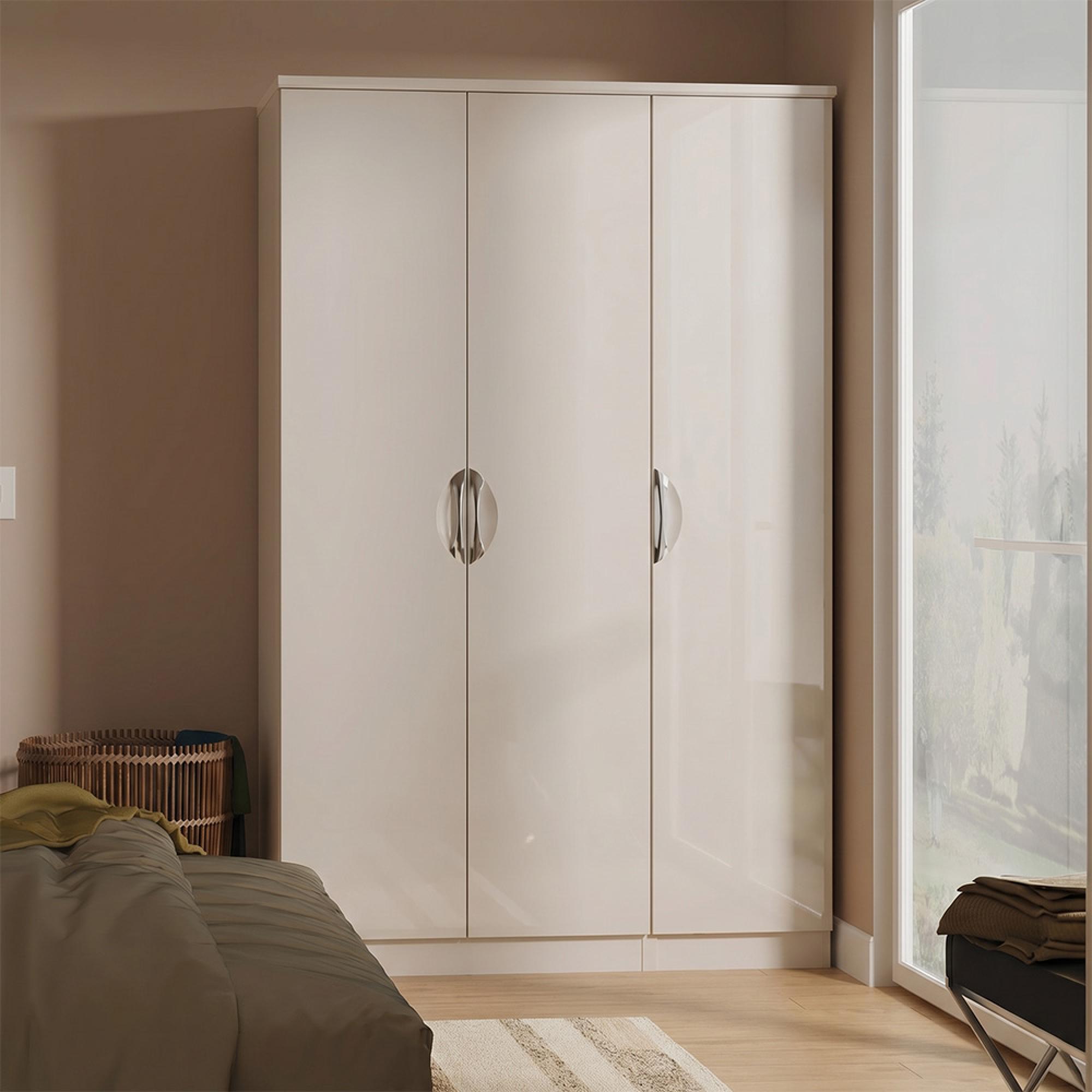 Camden Wardrobe - 3 Door - Triple - Cashmere