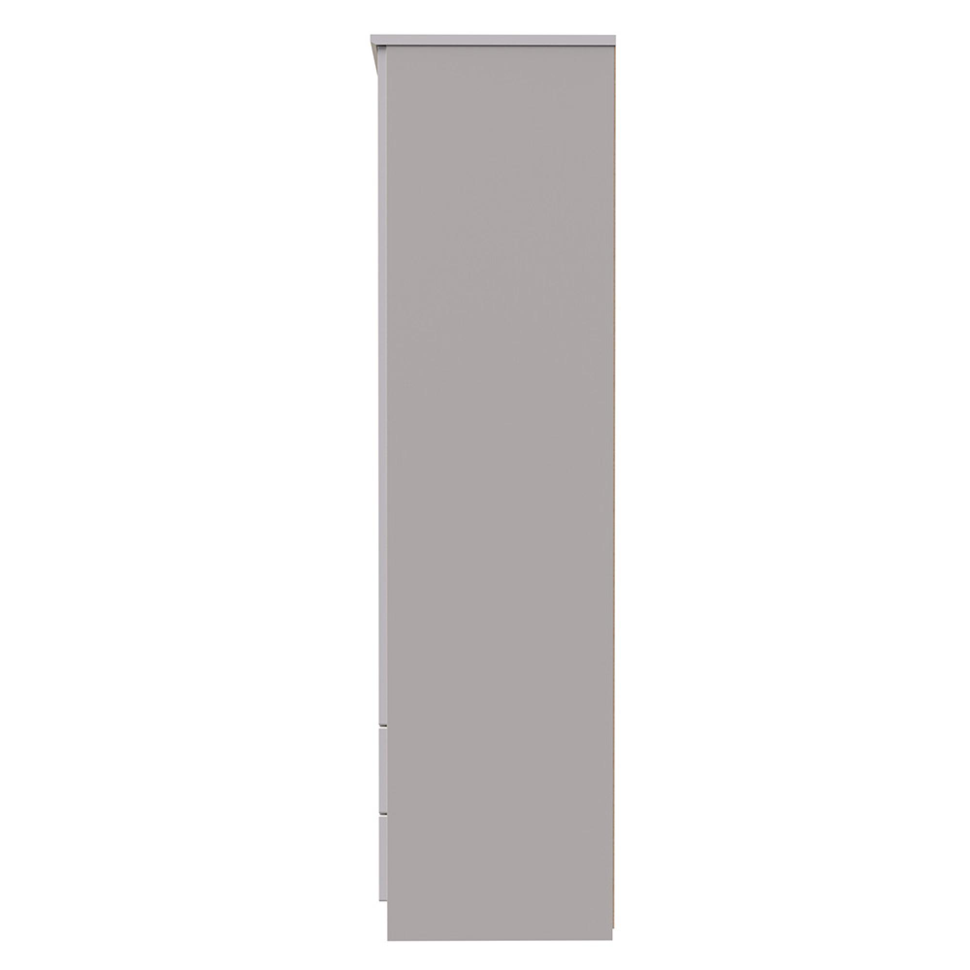 Camden Wardrobe - 2 Door - 2 Drawers - Tall - Cashmere