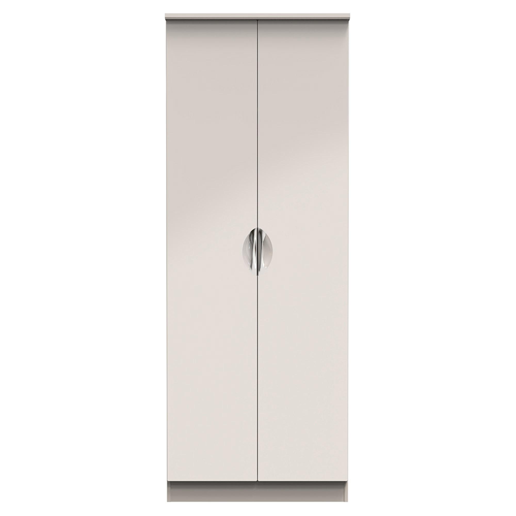 Camden Wardrobe - 2 Door - Plain - Cashmere