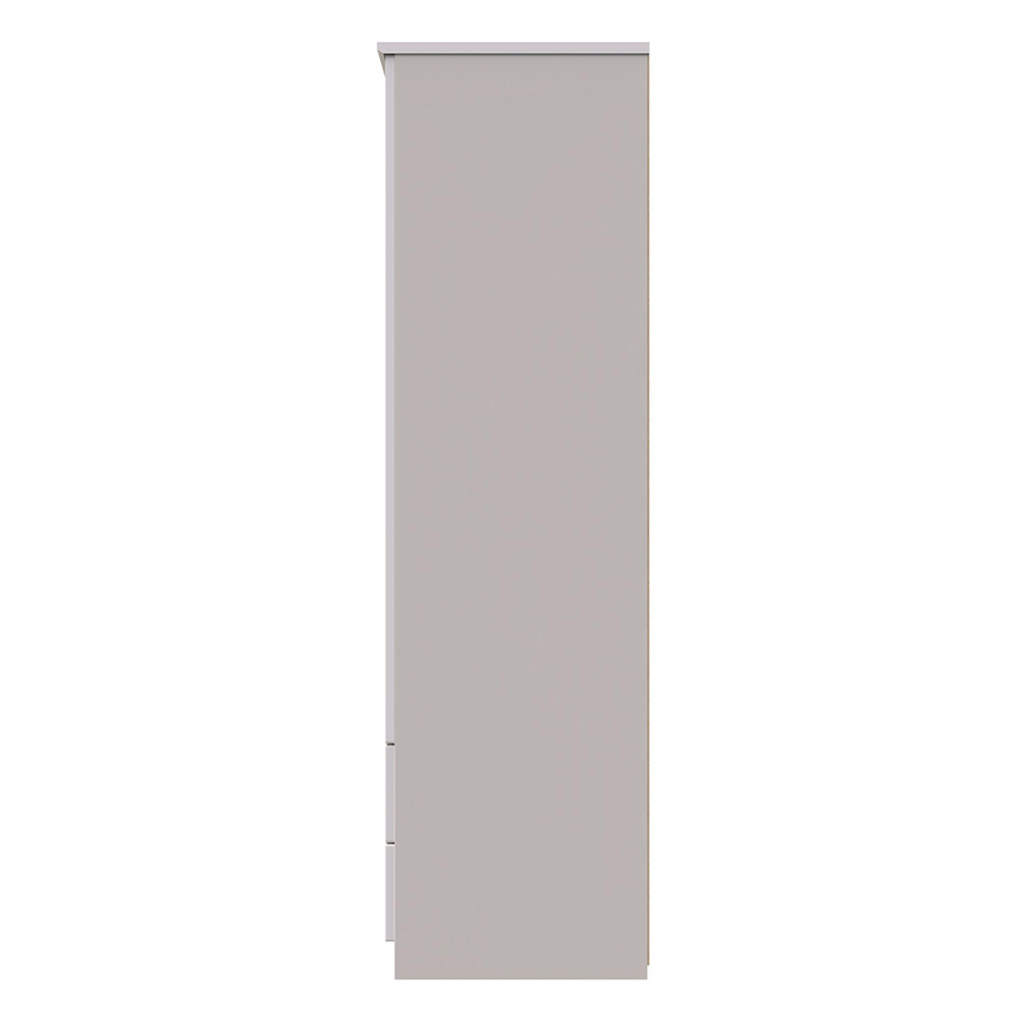 Camden Wardrobe - 3 Door - 4 Drawers - Triple - Cashmere