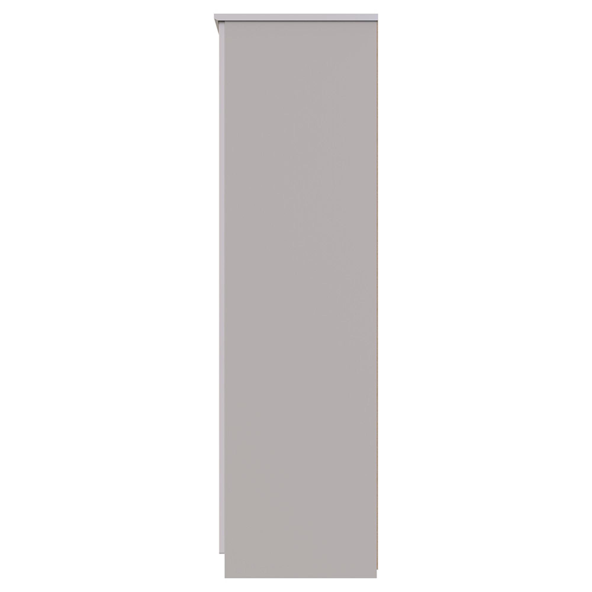 Camden Wardrobe - 3 Door - Combi with 1 Mirror - LHF 2 Drawers - Cashmere