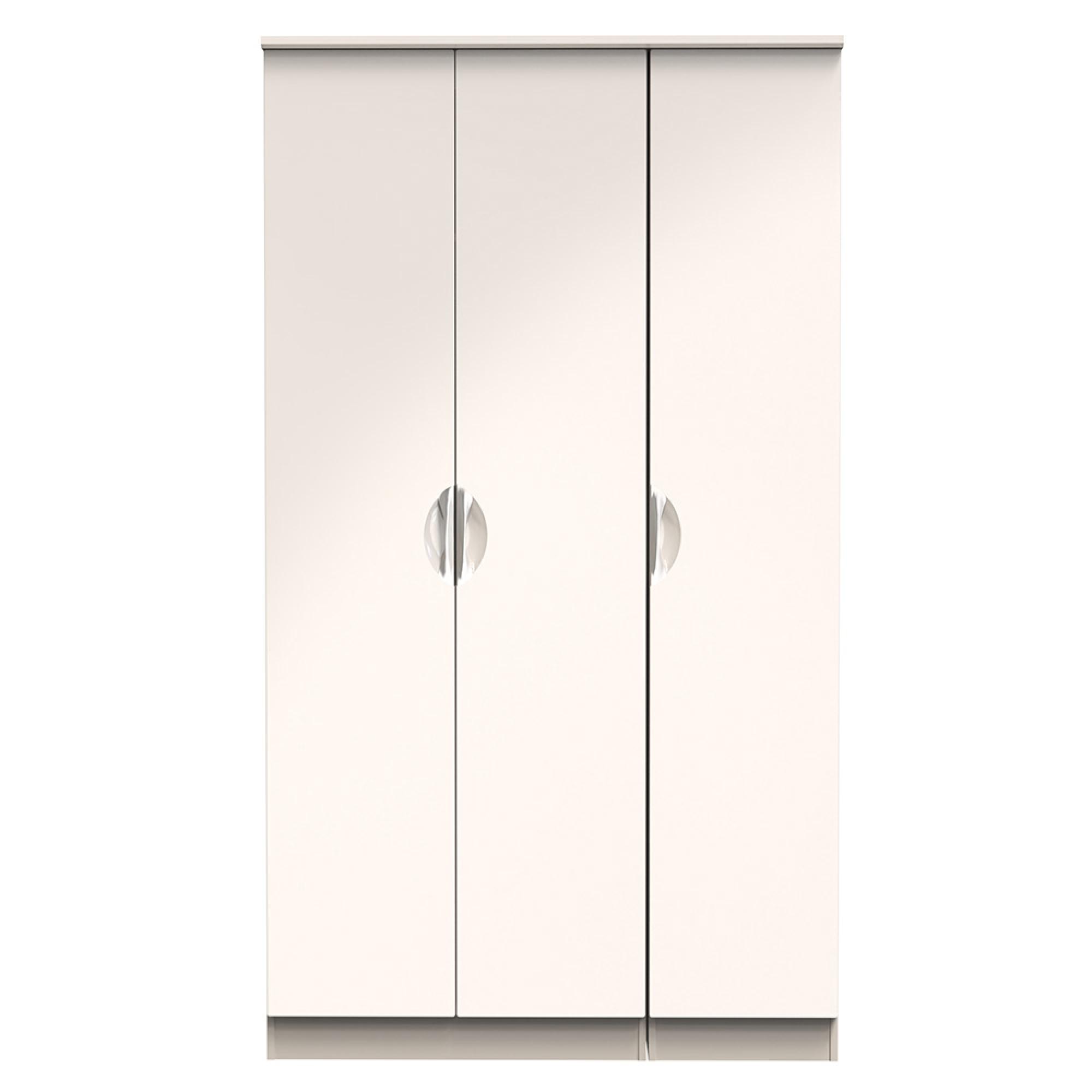 Camden Wardrobe - 3 Door - Tall Triple - Cashmere