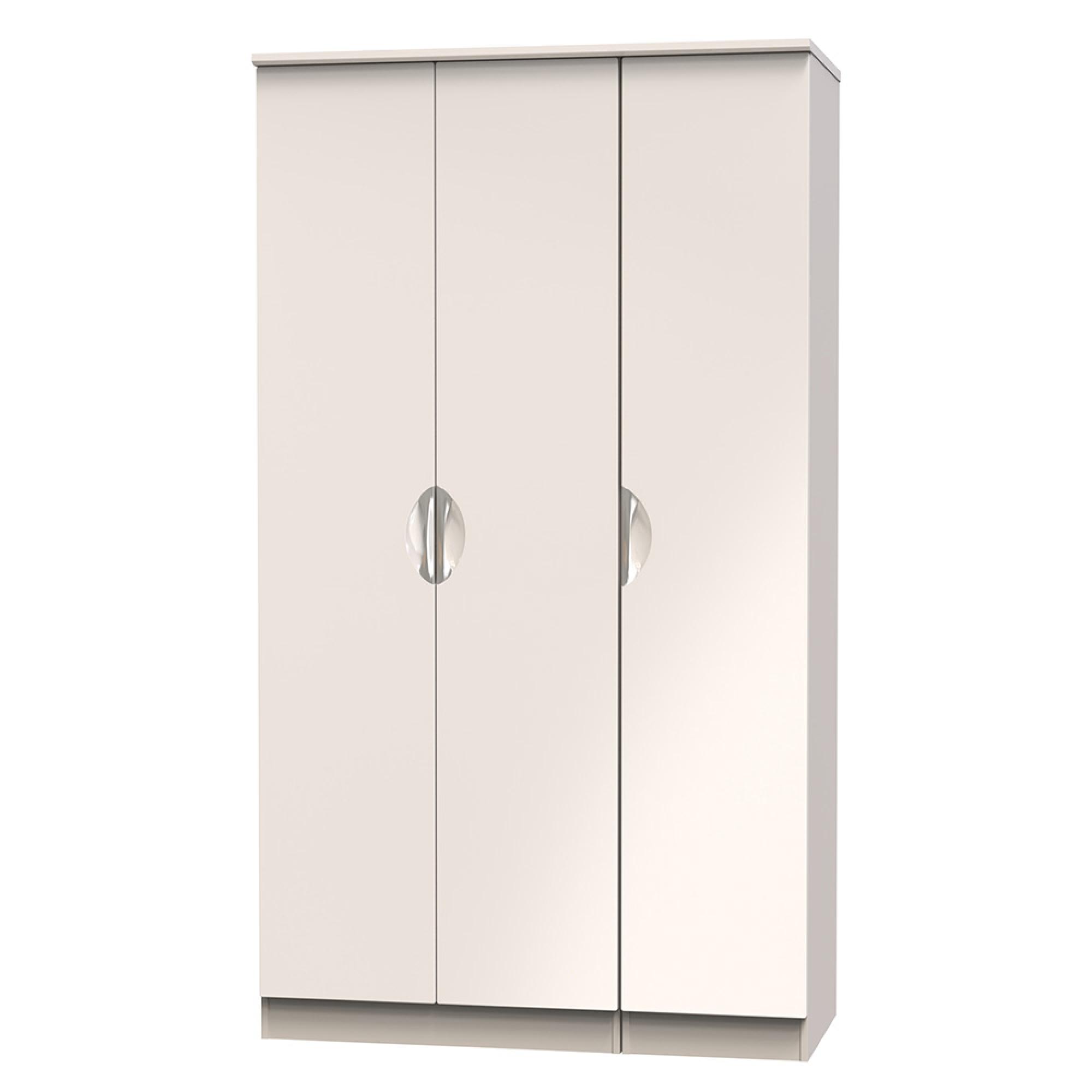 Camden Wardrobe - 3 Door - Tall Triple - Cashmere