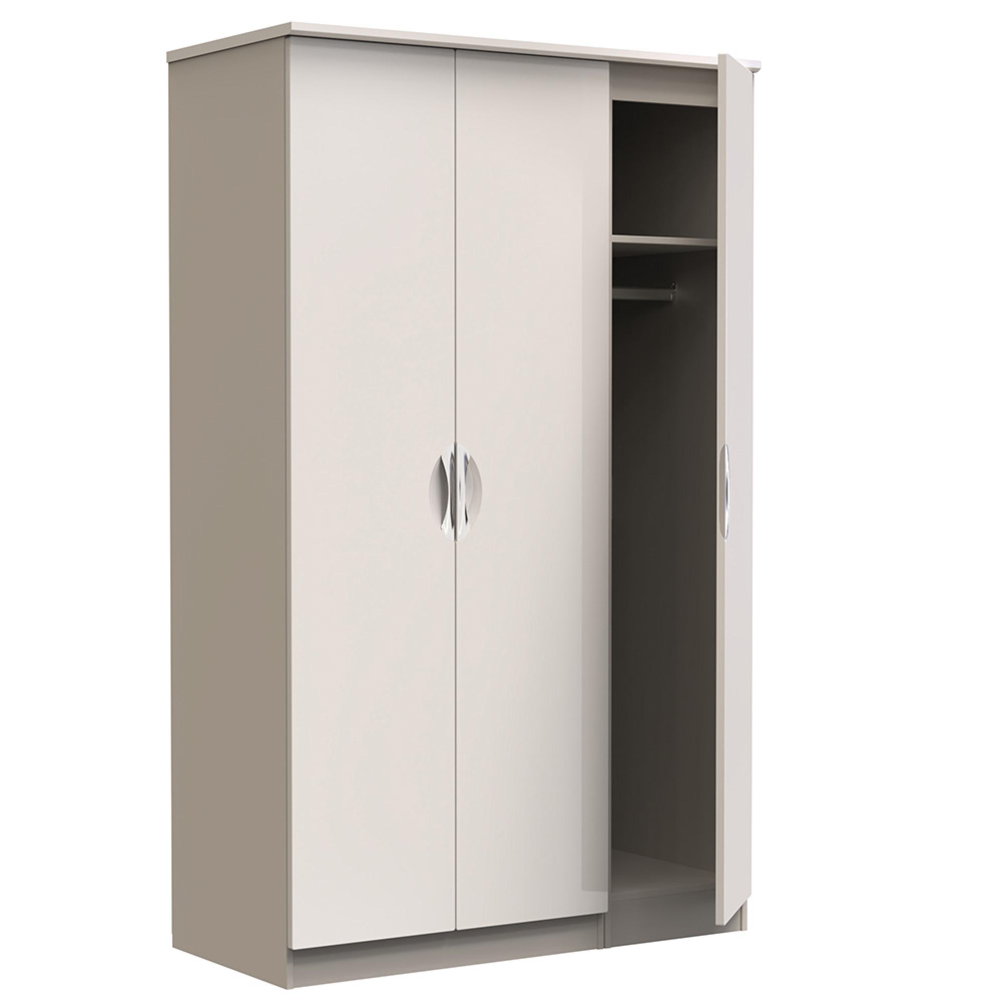 Camden Wardrobe - 3 Door - Triple - Cashmere