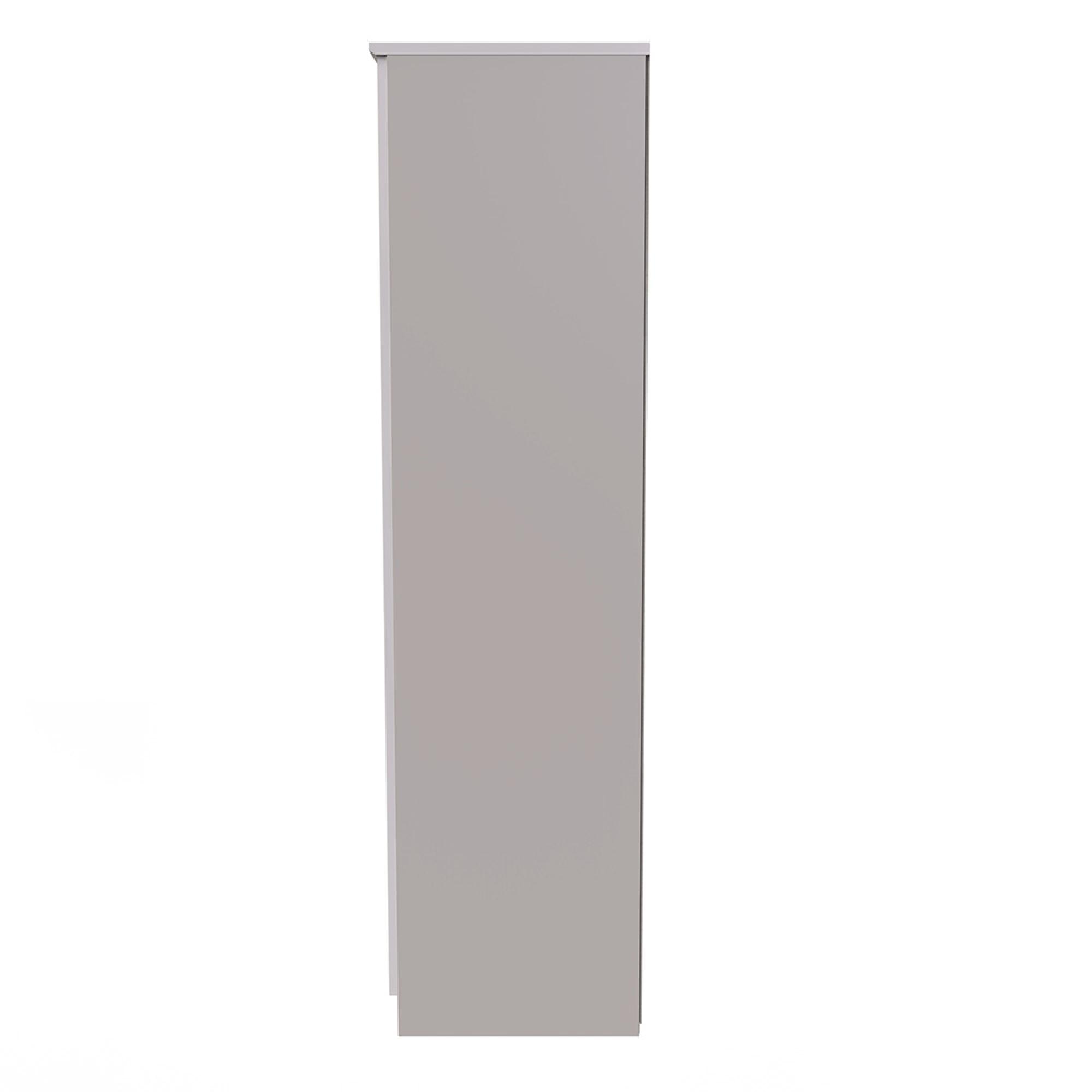 Camden Wardrobe - 3 Door - Triple - with 1 Mirror - Cashmere
