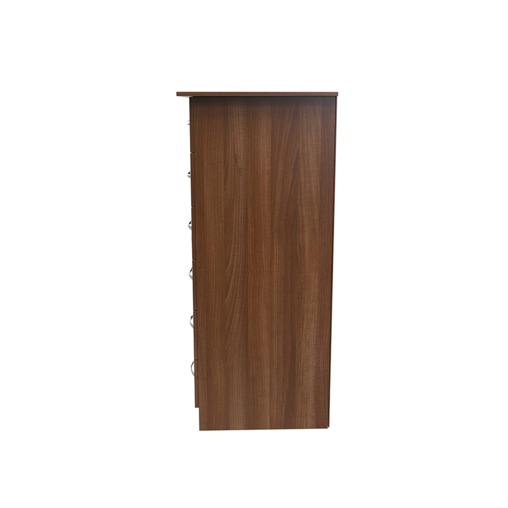 Avon Wardrobe - 1 Door - Midi - Walnut