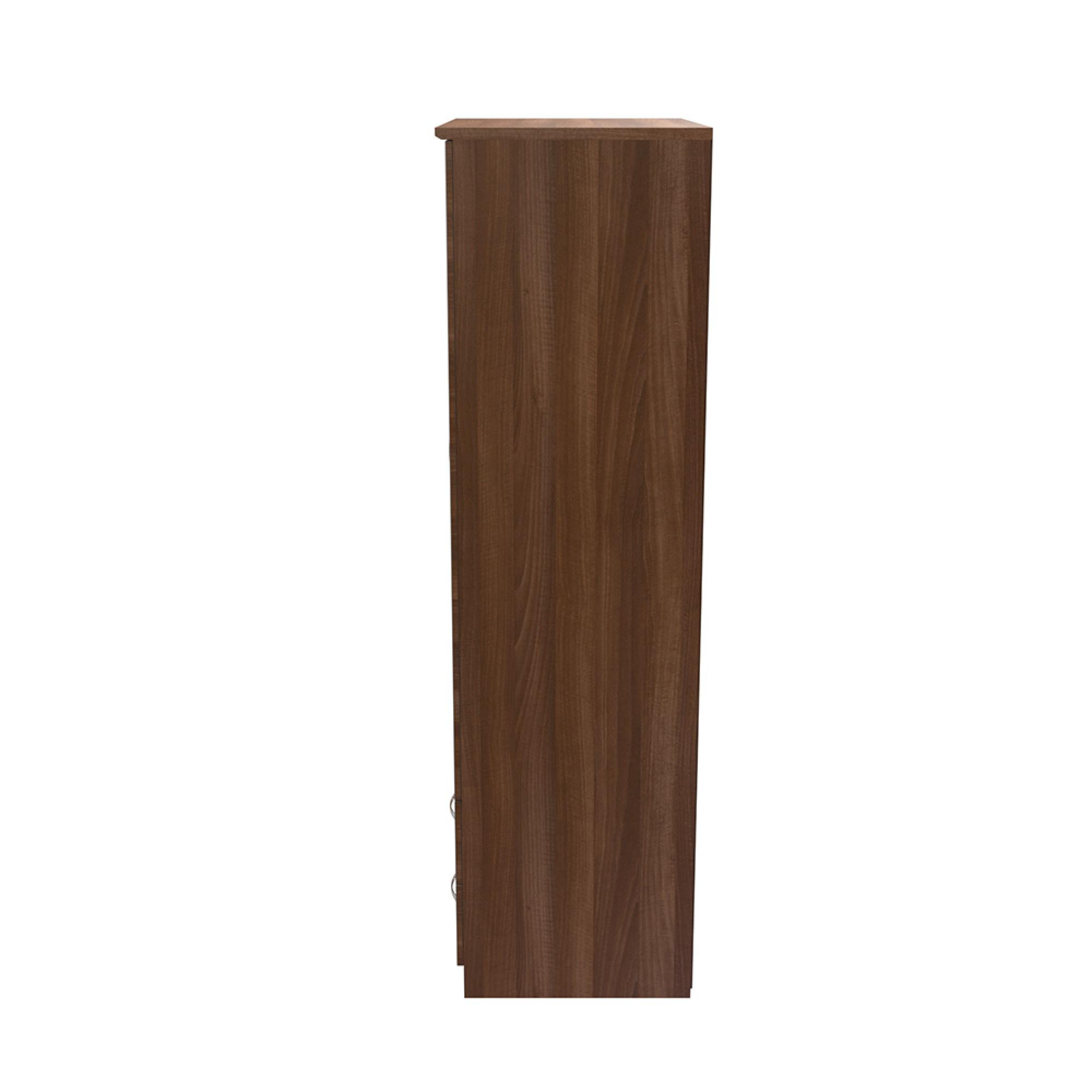 Avon Wardrobe - 2 Door - 2 Drawers - Double - H 18255cm - Walnut
