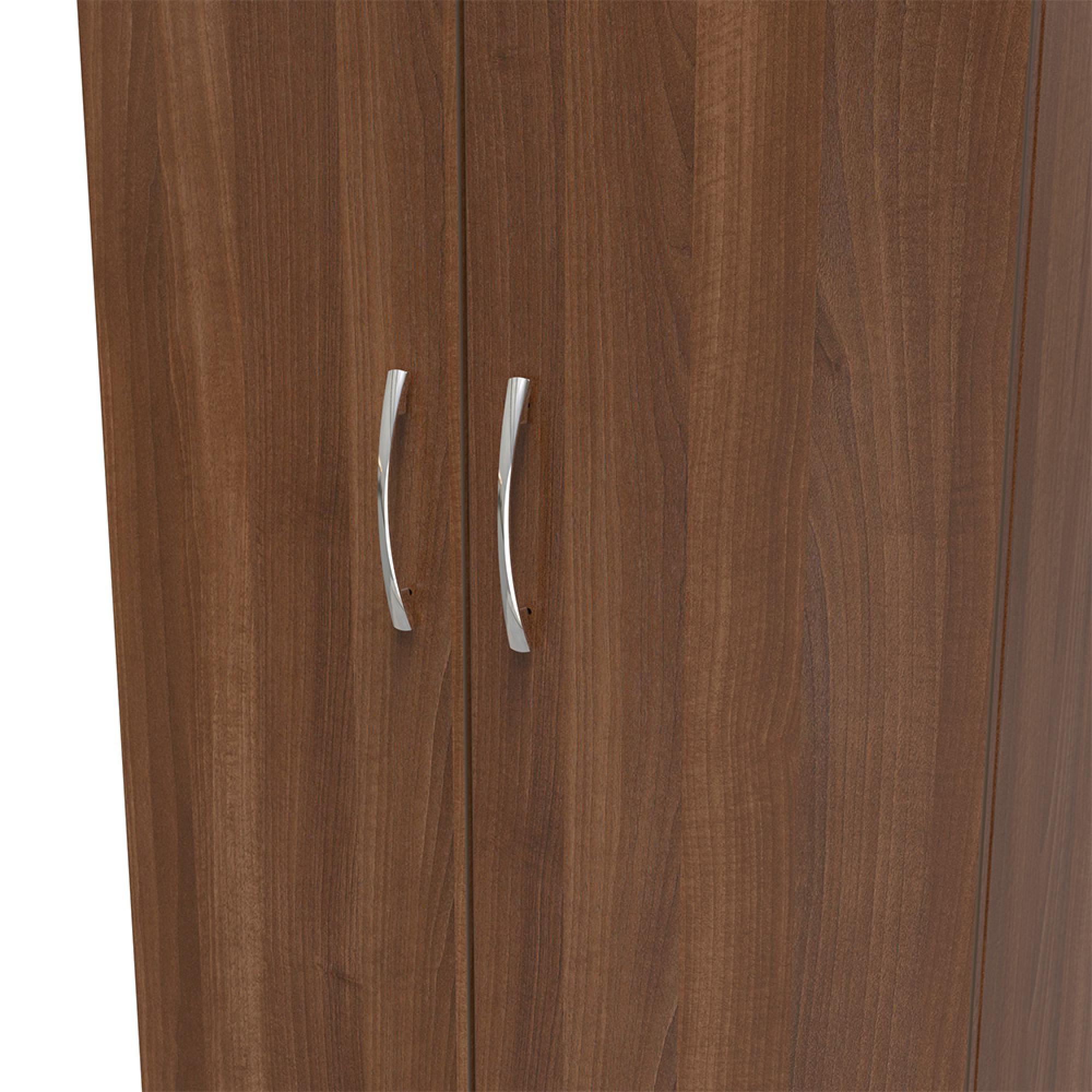 Avon Wardrobe - 2 Door - 2 Drawers - Double - Walnut