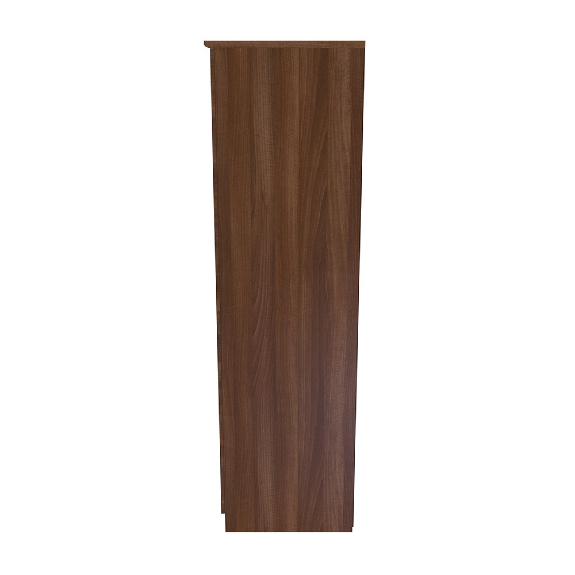 Avon Wardrobe - 2 Door - Plain - H 18255cm - Walnut