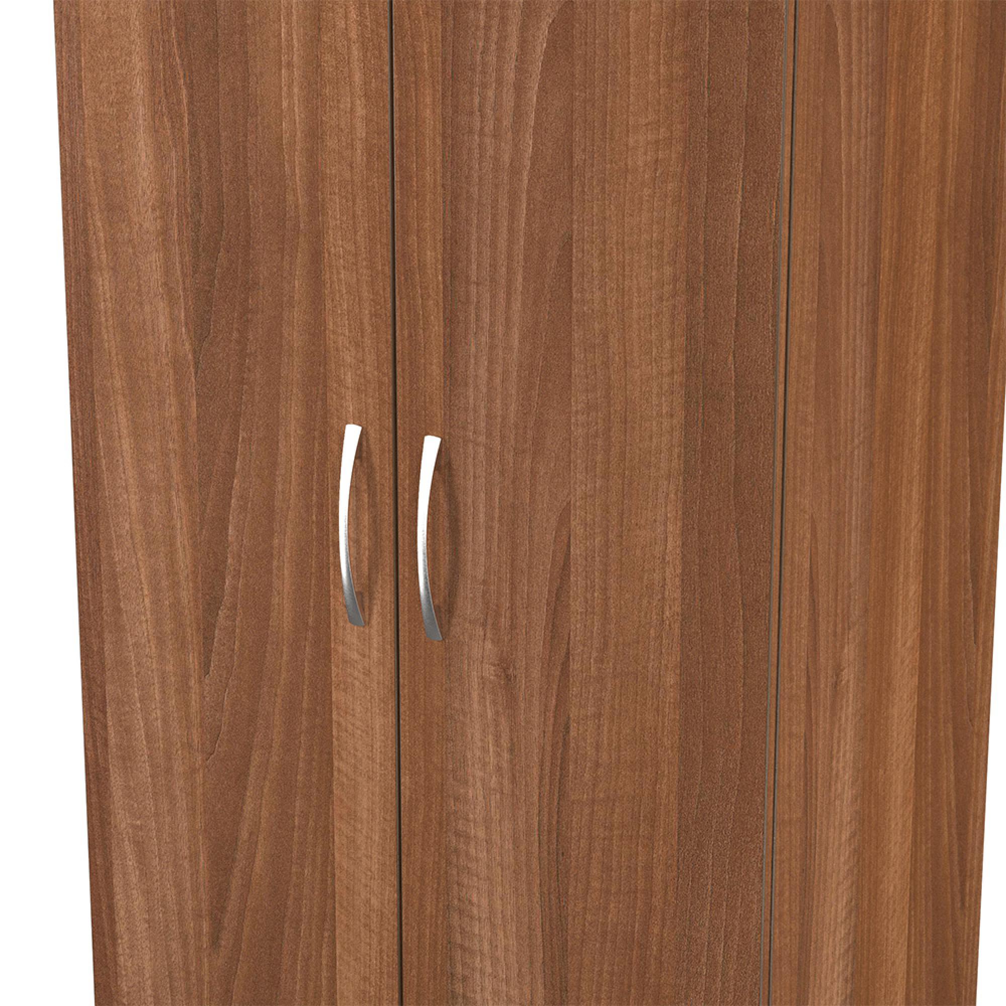 Avon Wardrobe - 2 Door - Plain - Walnut