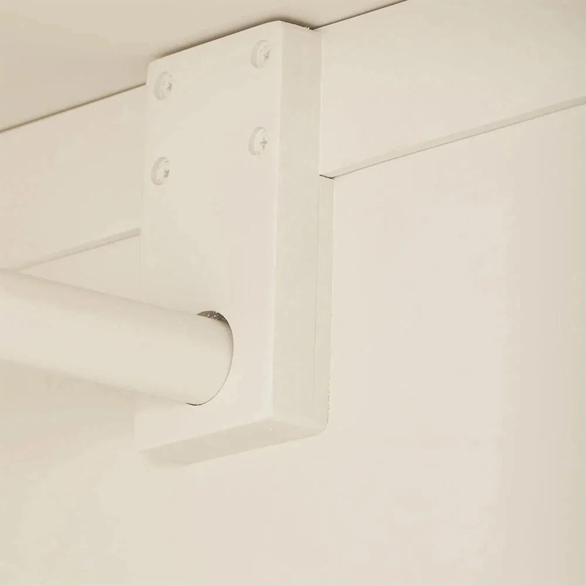 Paisley Wardrobe - 2 Door - 1 Drawer - Cream Painted