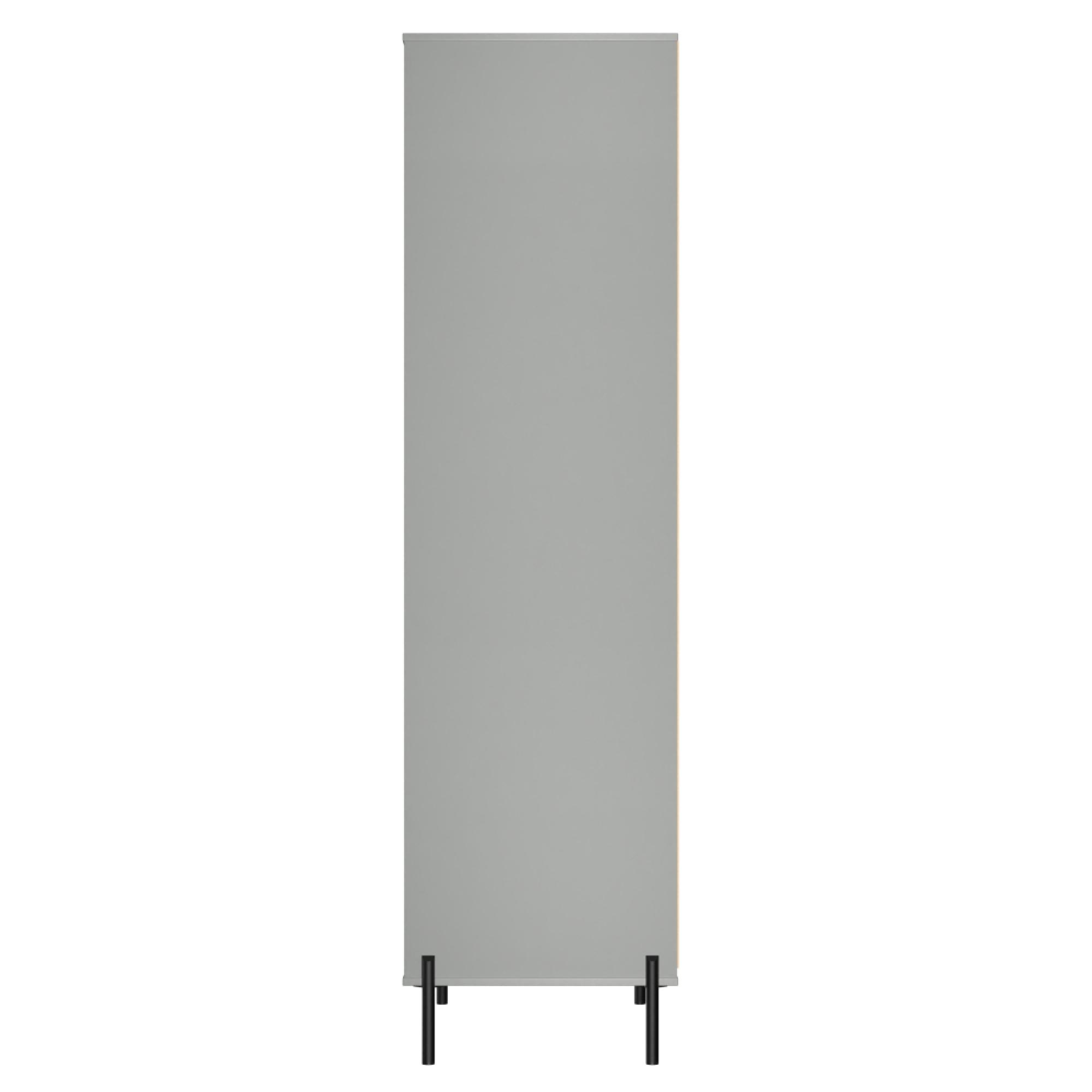 Leona Wardrobe - 2 Door - Tall - Dusk Grey