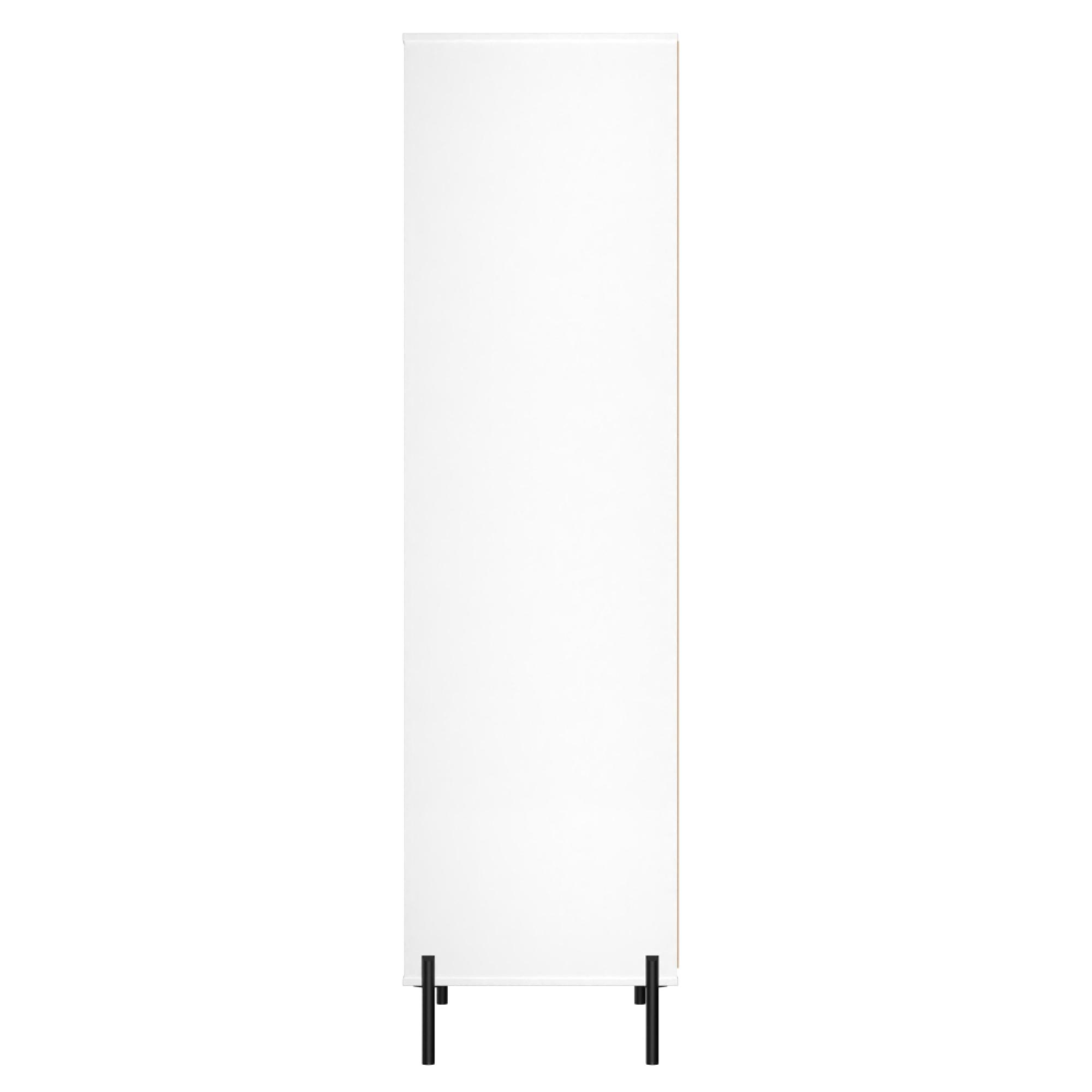 Leona Wardrobe - 2 Door - Tall - White Matt