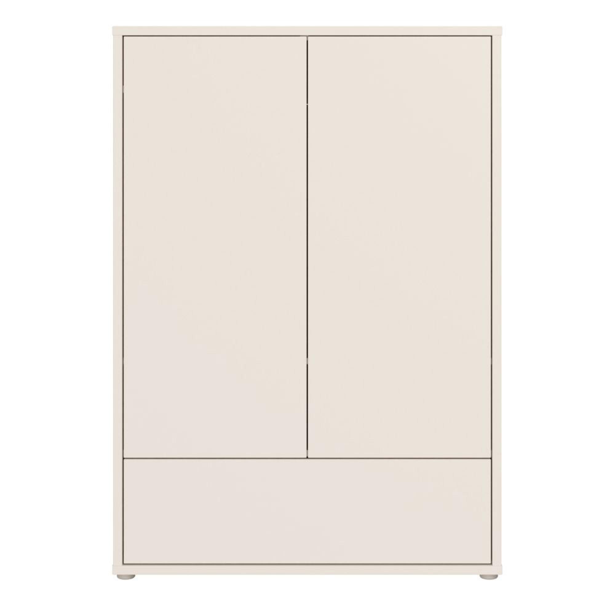 Alice Springs Wardrobe - 2 Door - 1 Drawer - Sand