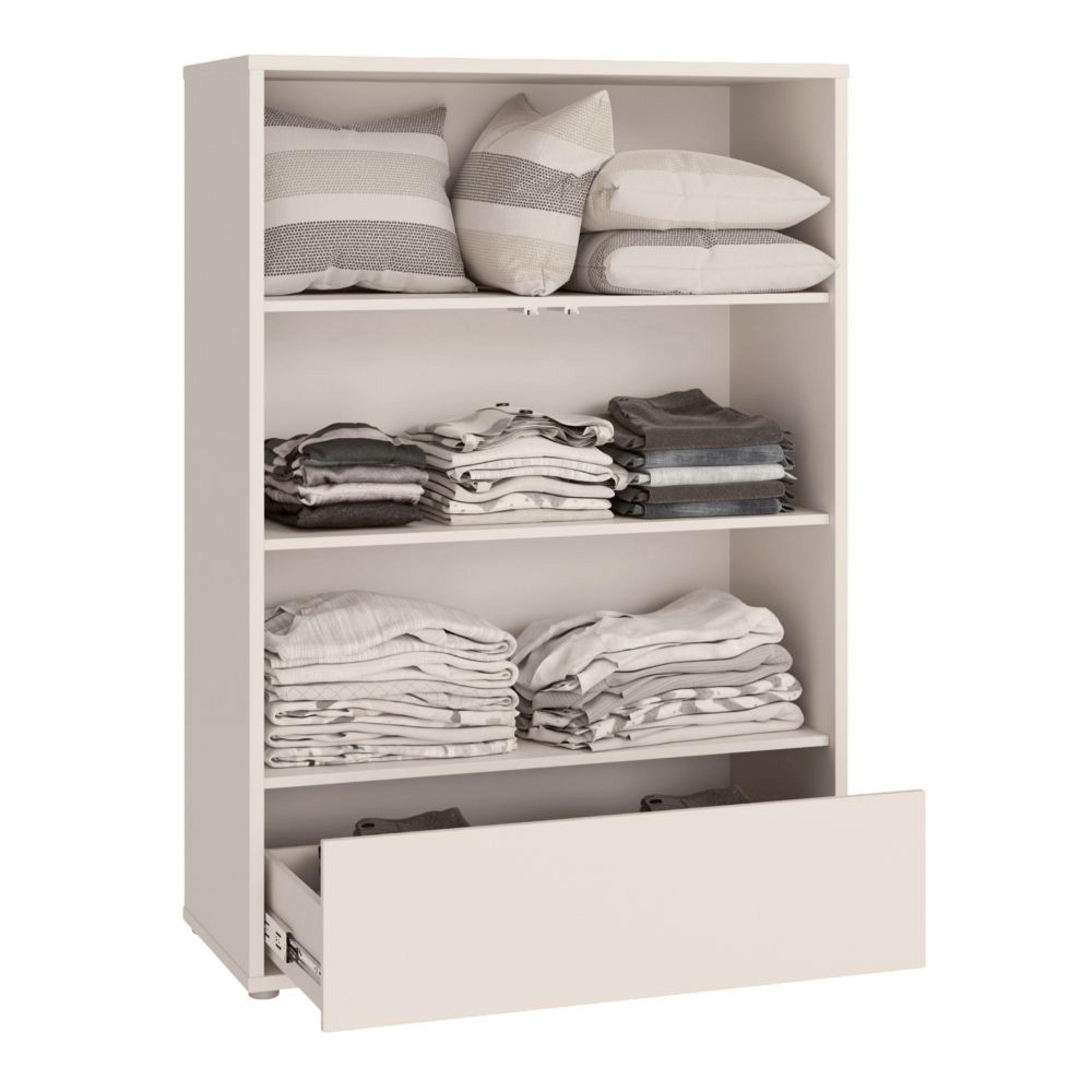 Alice Springs Wardrobe - 2 Door - 1 Drawer - Sand