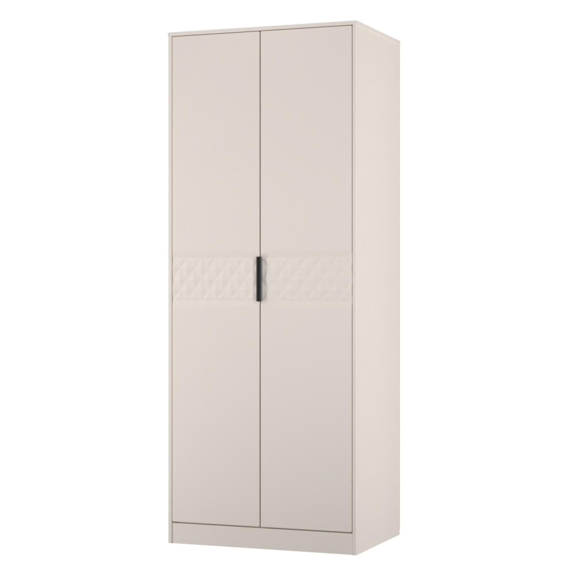Harlequin Wardrobe - 2 Door - Tall - Kashmir Matt