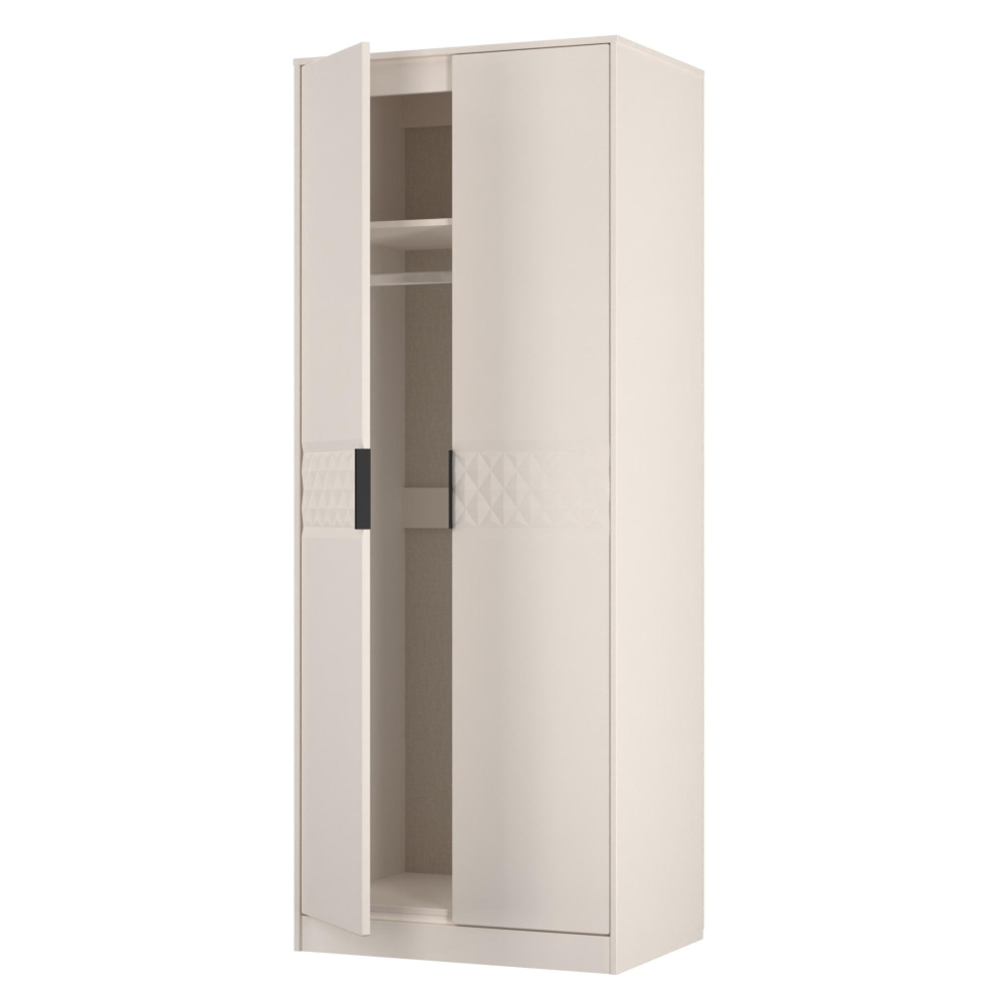 Harlequin Wardrobe - 2 Door - Tall - Kashmir Matt