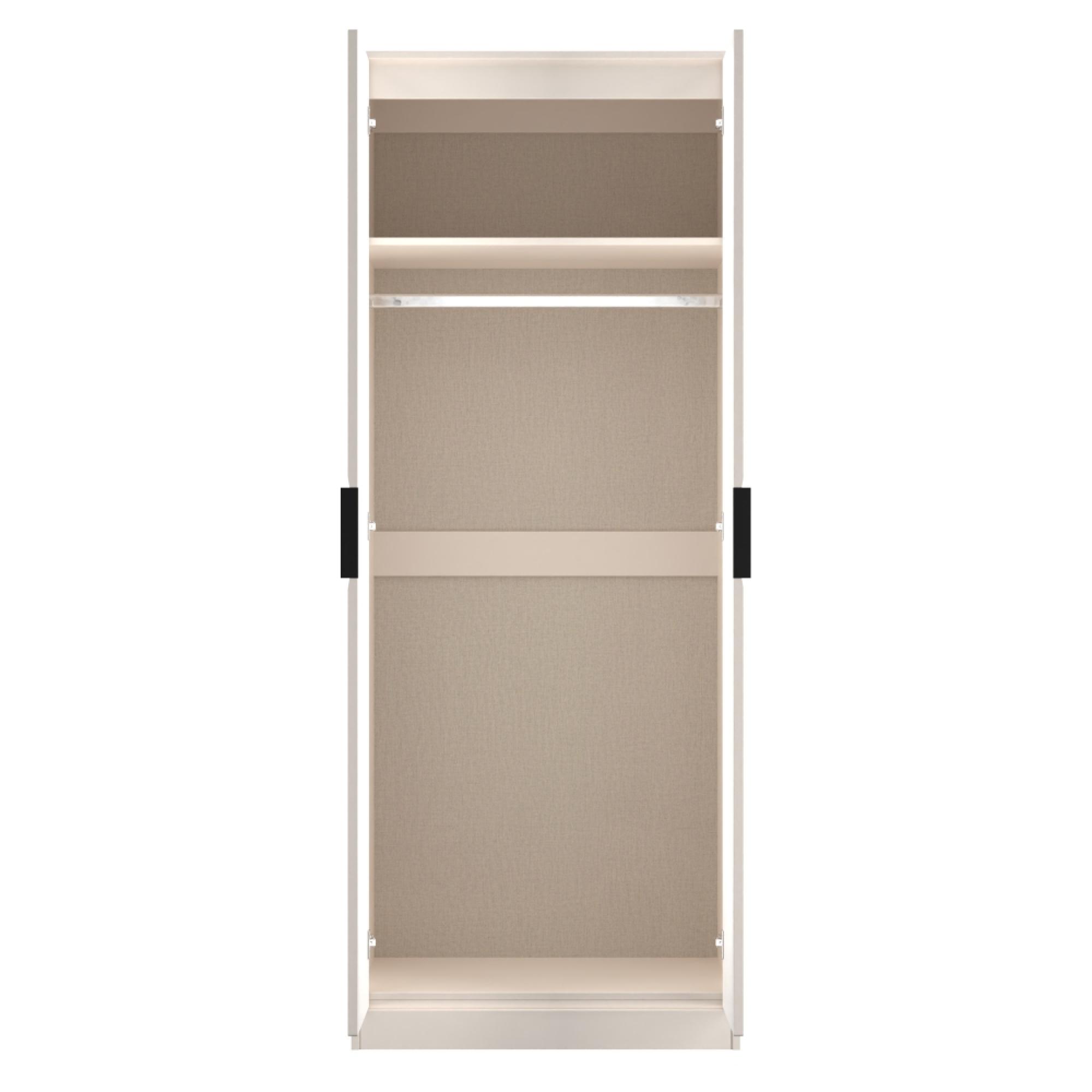 Harlequin Wardrobe - 2 Door - Tall - Kashmir Matt