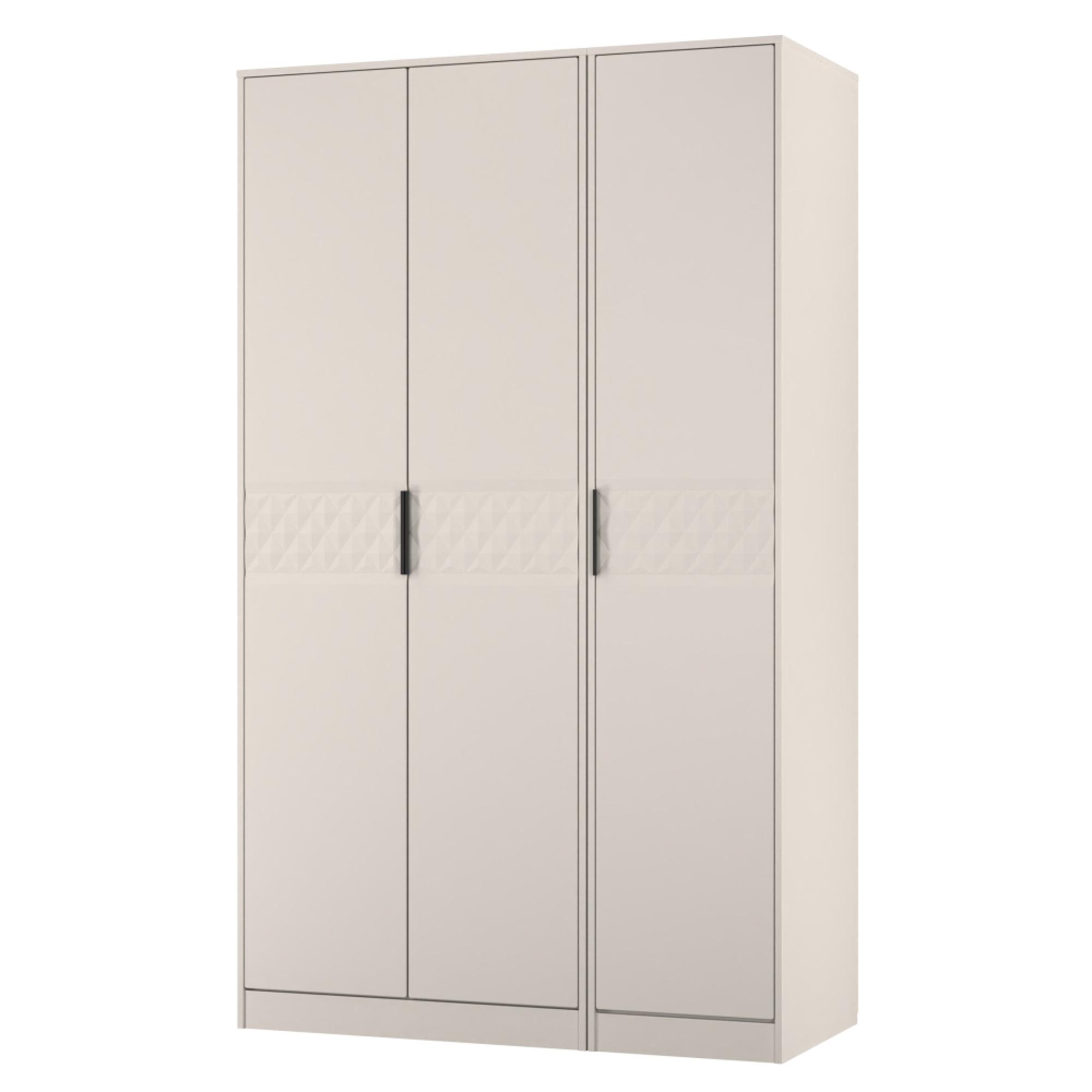 Harlequin Wardrobe - 3 Door - Triple Robe - Kashmir Matt