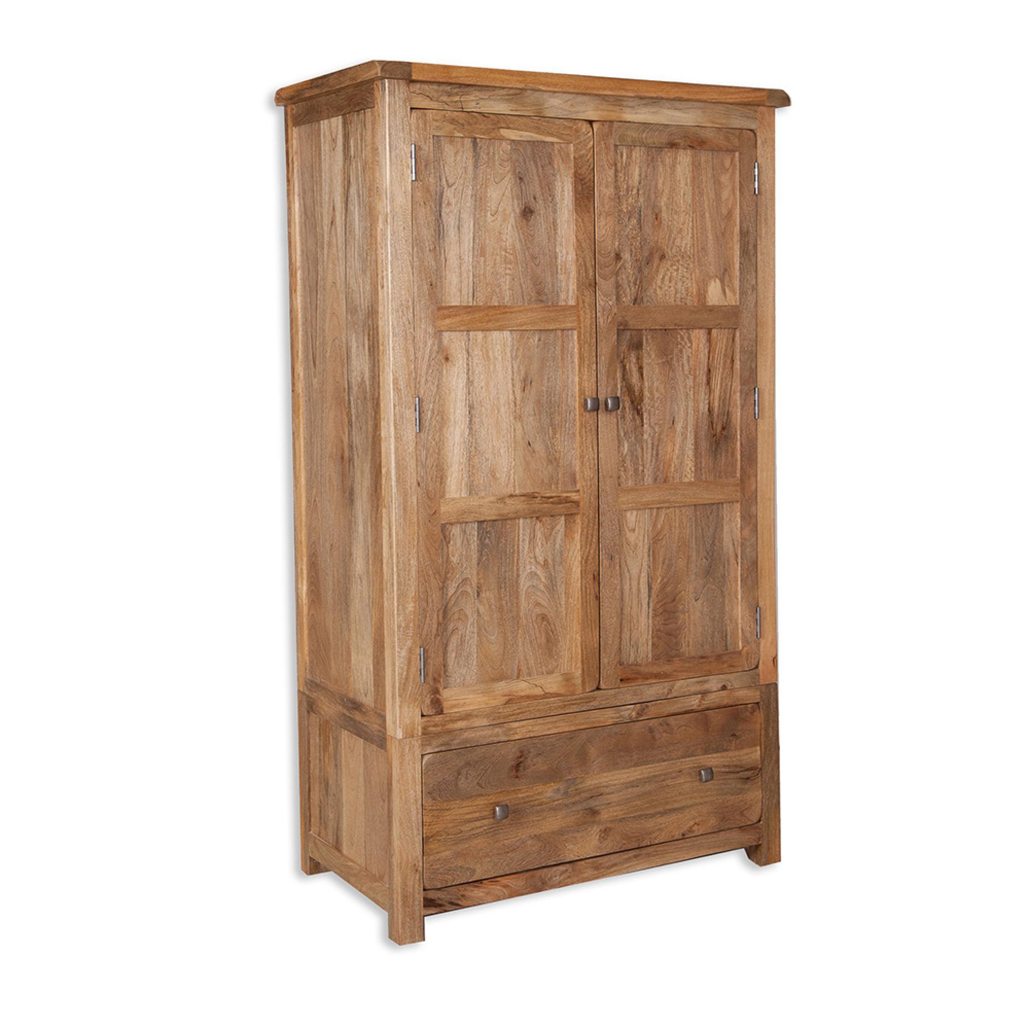 Odisha Wardrobe - 2 Door - Solid Mango Wood